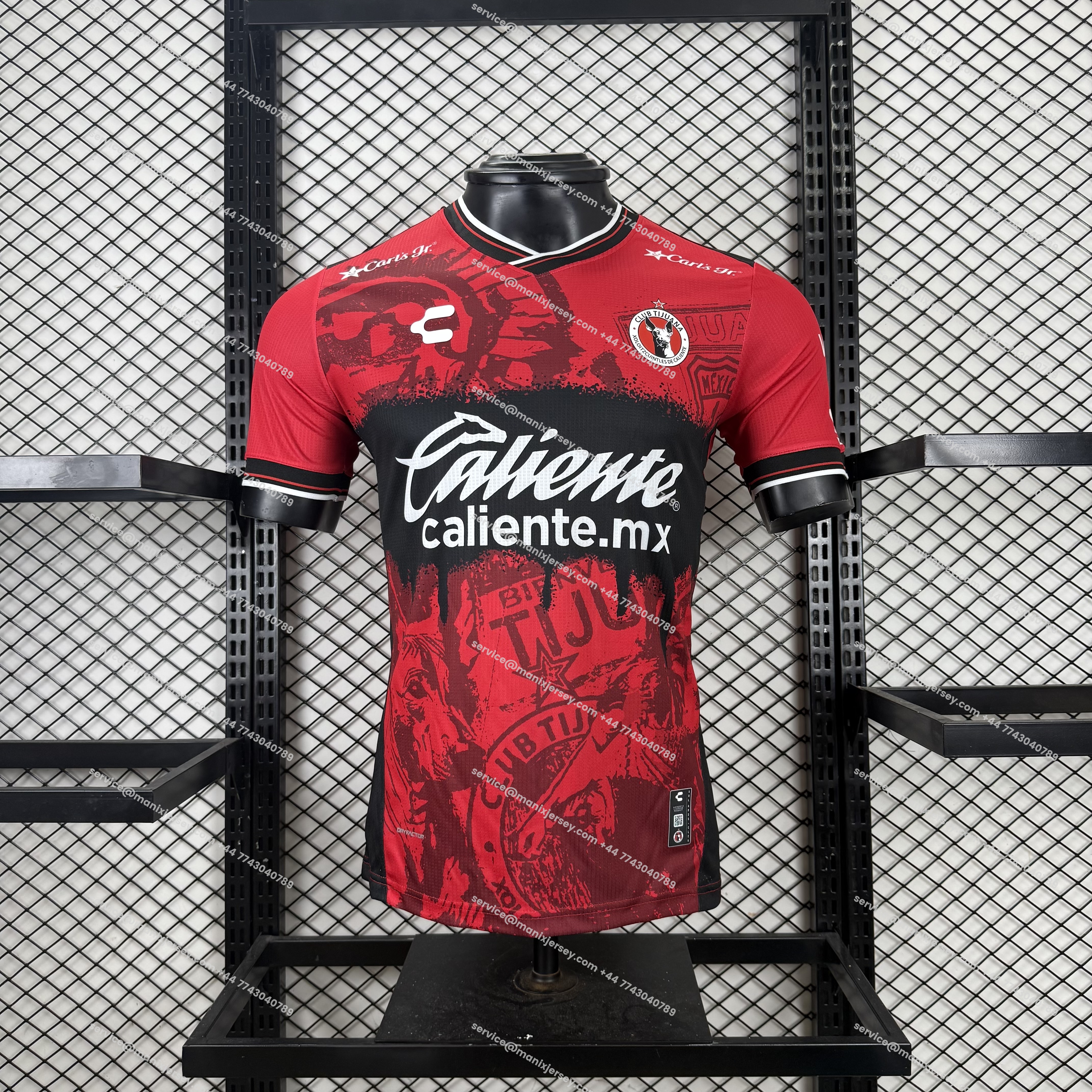 ManixJersey.com | Club Tijuana 25-26 Home Jersey - Player Version -Customize Name, Number and Patch | Worldwide Shipping