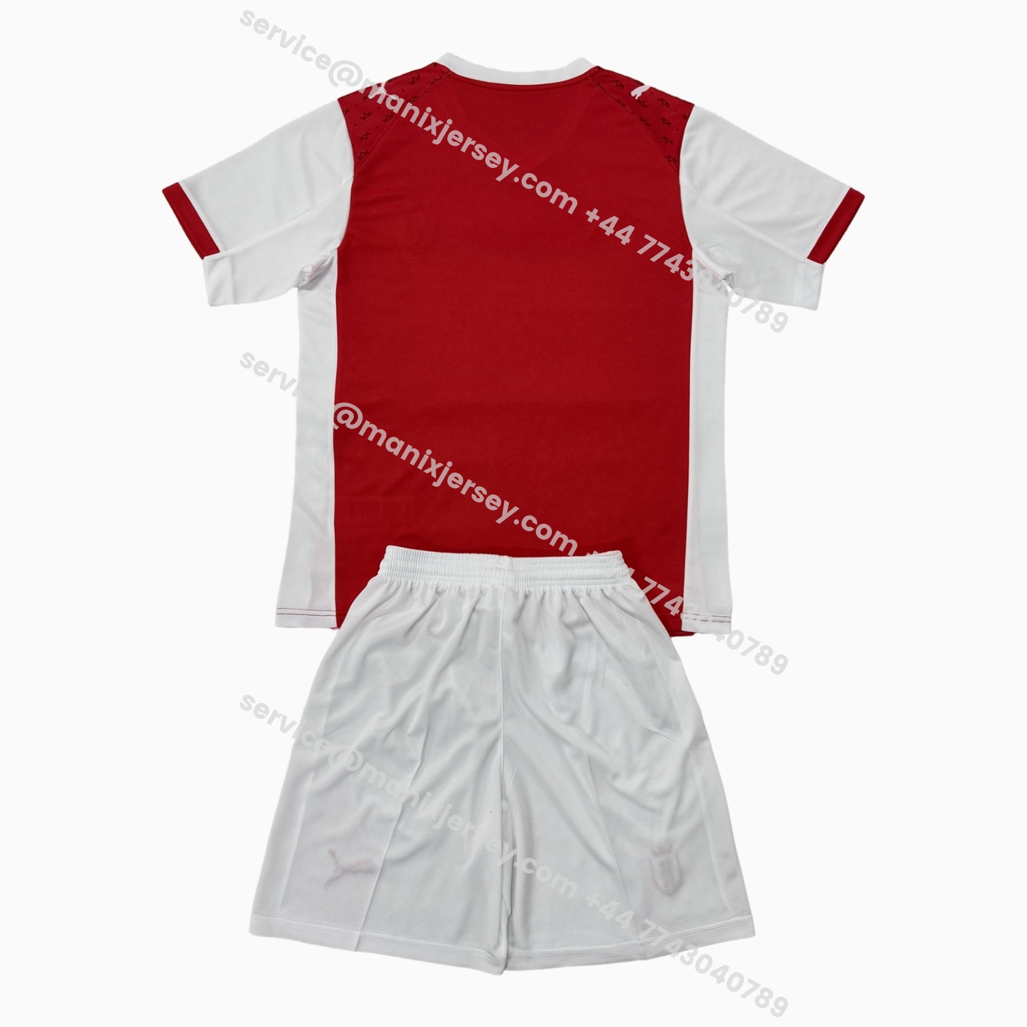 ManixJersey.com | Stade Reims 25-26 Home Kids Kit -Customize Name, Number and Patch | Worldwide Shipping