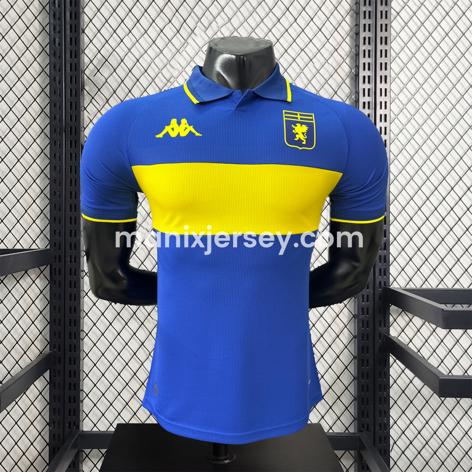 ManixJersey.com | Genoa 24-25 Fourth Unsponsored Jersey - Player Version -Customize Name, Number and Patch | Worldwide Shipping