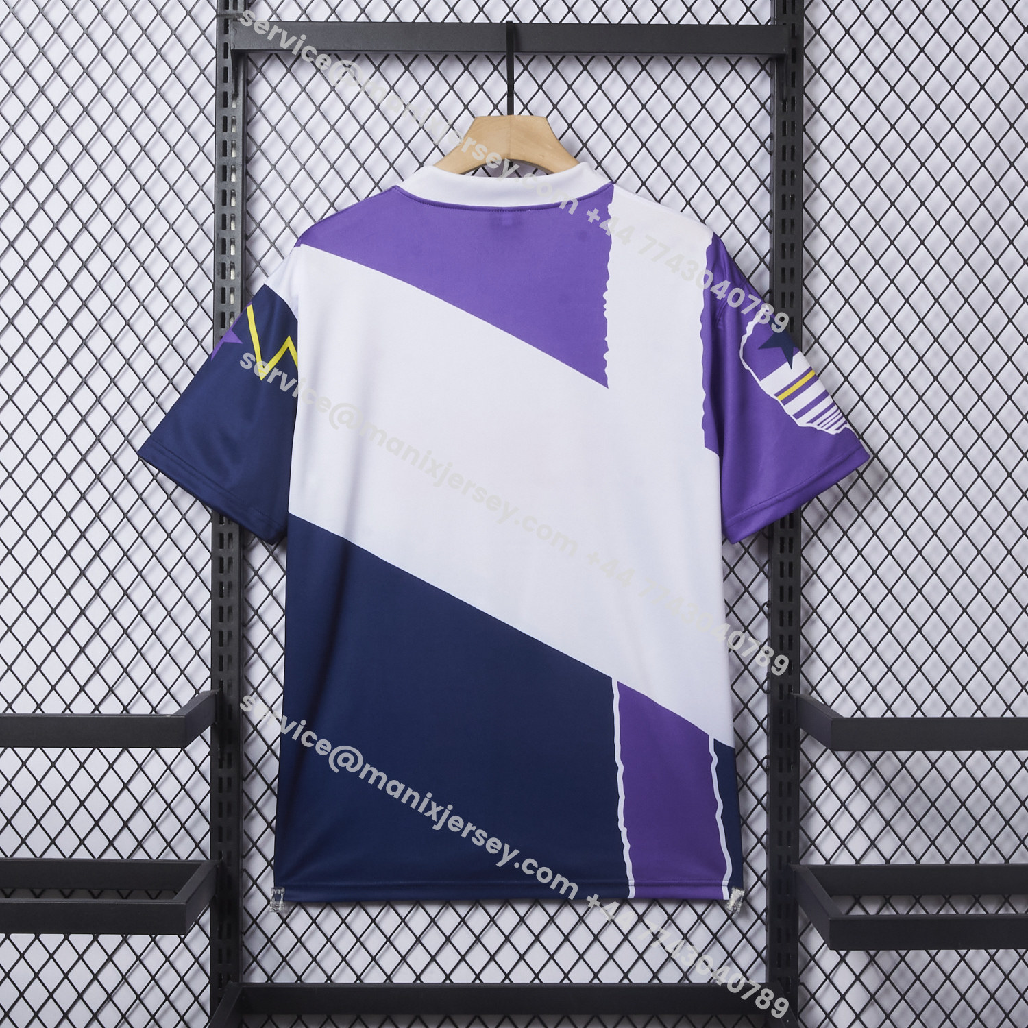 ManixJersey.com | Retro Kaiserslautern 1991-92 Away Jersey - Fans Version -Customize Name, Number and Patch | Worldwide Shipping