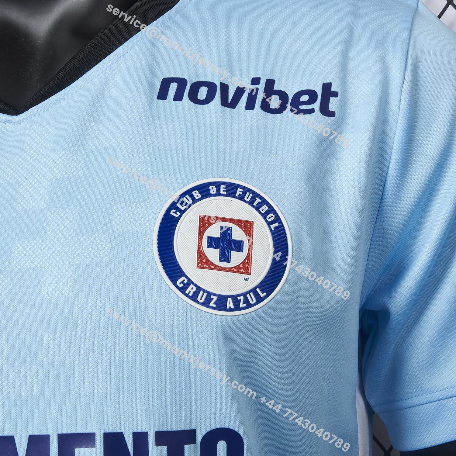 ManixJersey.com | Cruz Azul 25-26 Goalkeeper Blue Jersey - Player Version -Customize Name, Number and Patch | Worldwide Shipping