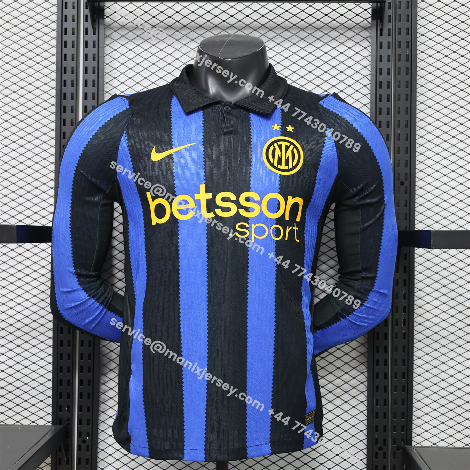 Inter Milan 26-27 Home Long Sleeves Jersey - Player Version:football jersey mysite: unitedjerseyfootball 邓江浪:football