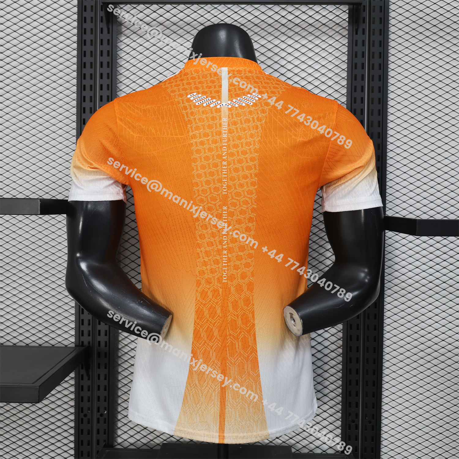 ManixJersey.com | Ivory Coast 2026 Orange And White Special Jersey - Player Version -Customize Name, Number and Patch | Worldwide Shipping