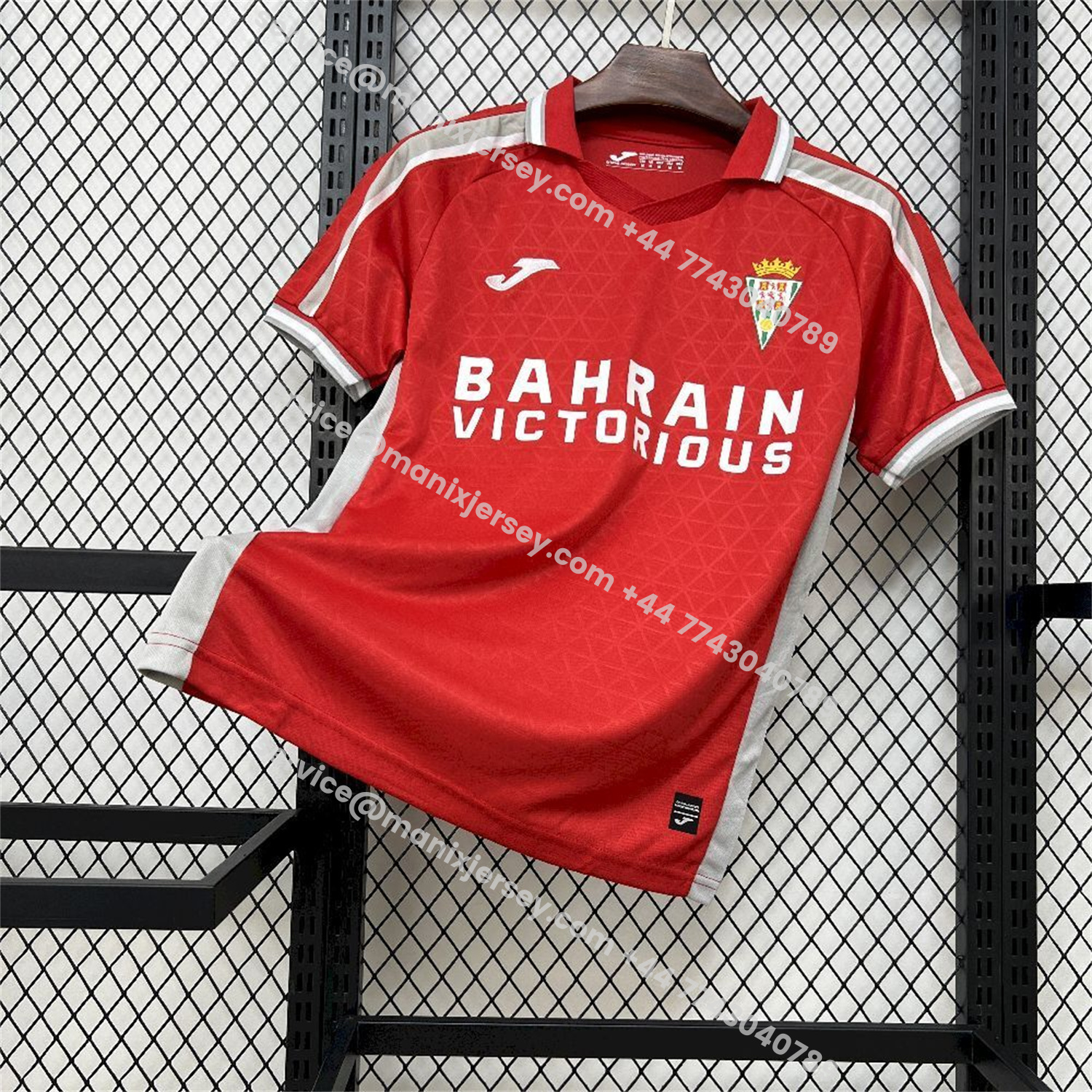 ManixJersey.com | Cordoba 25-26 Third Red Jersey - Fans Version -Customize Name, Number and Patch | Worldwide Shipping