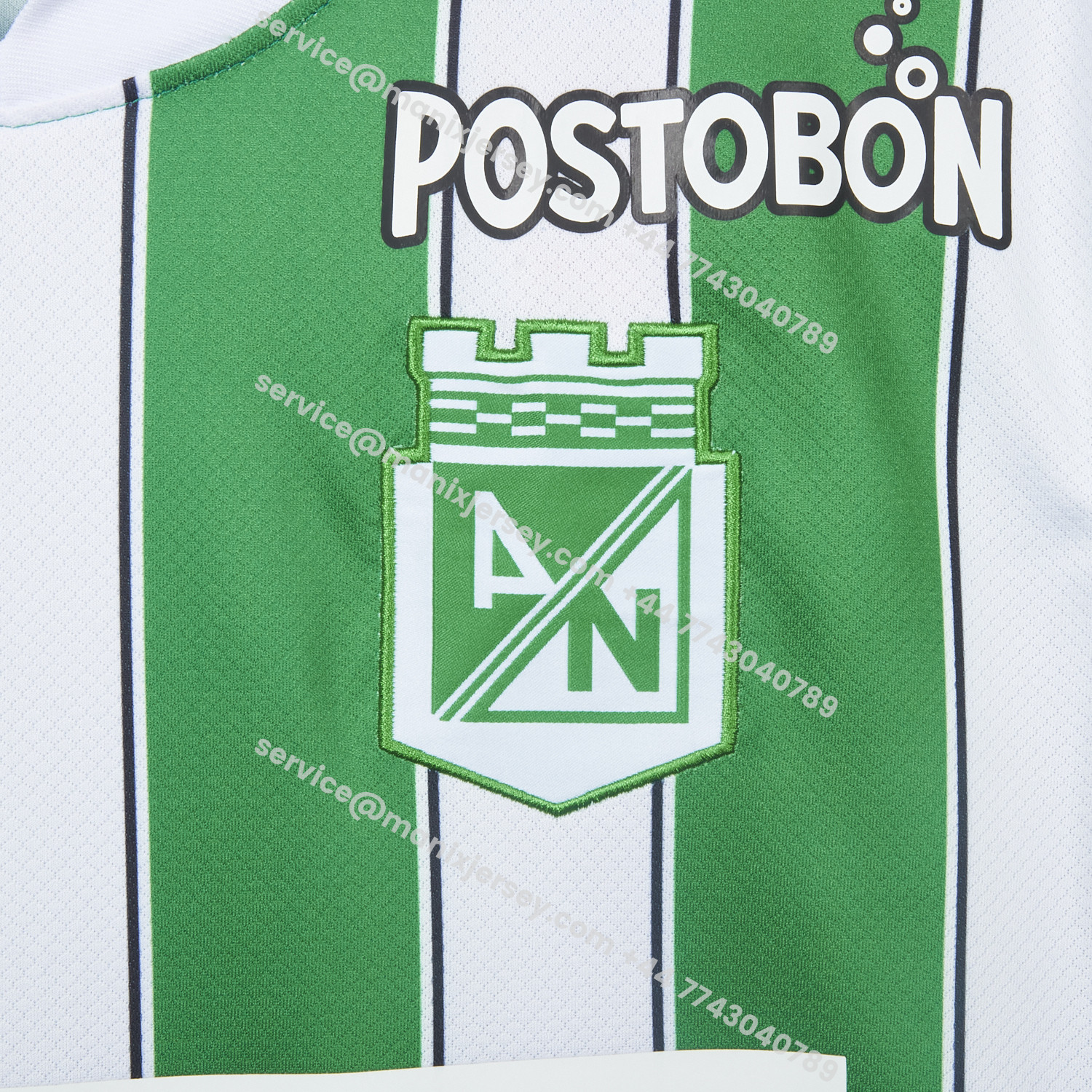 ManixJersey.com | Atlético Nacional 2026 Home Jersey - Fans Version -Customize Name, Number and Patch | Worldwide Shipping