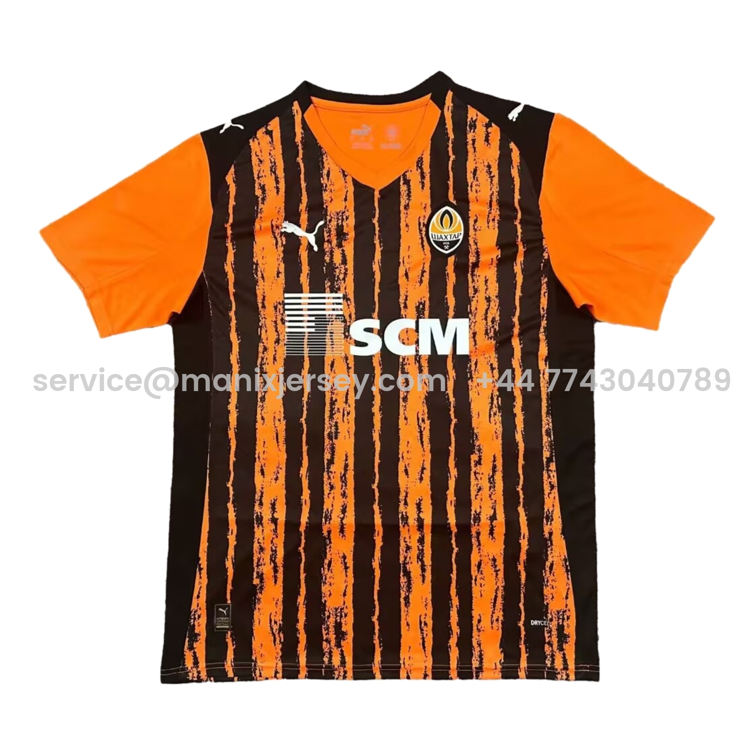 ManixJersey.com | Shakhtar Donetsk 25-26 Home Jersey - Fans Version -Customize Name, Number and Patch | Worldwide Shipping