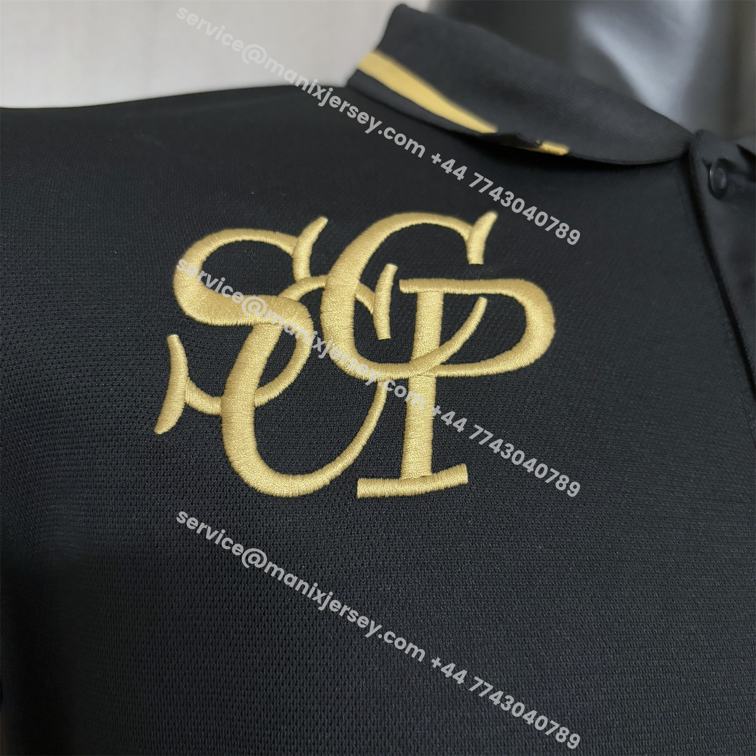 ManixJersey.com | Corinthians 25-26 Black Gold Special Jersey - Player Version -Customize Name, Number and Patch | Worldwide Shipping