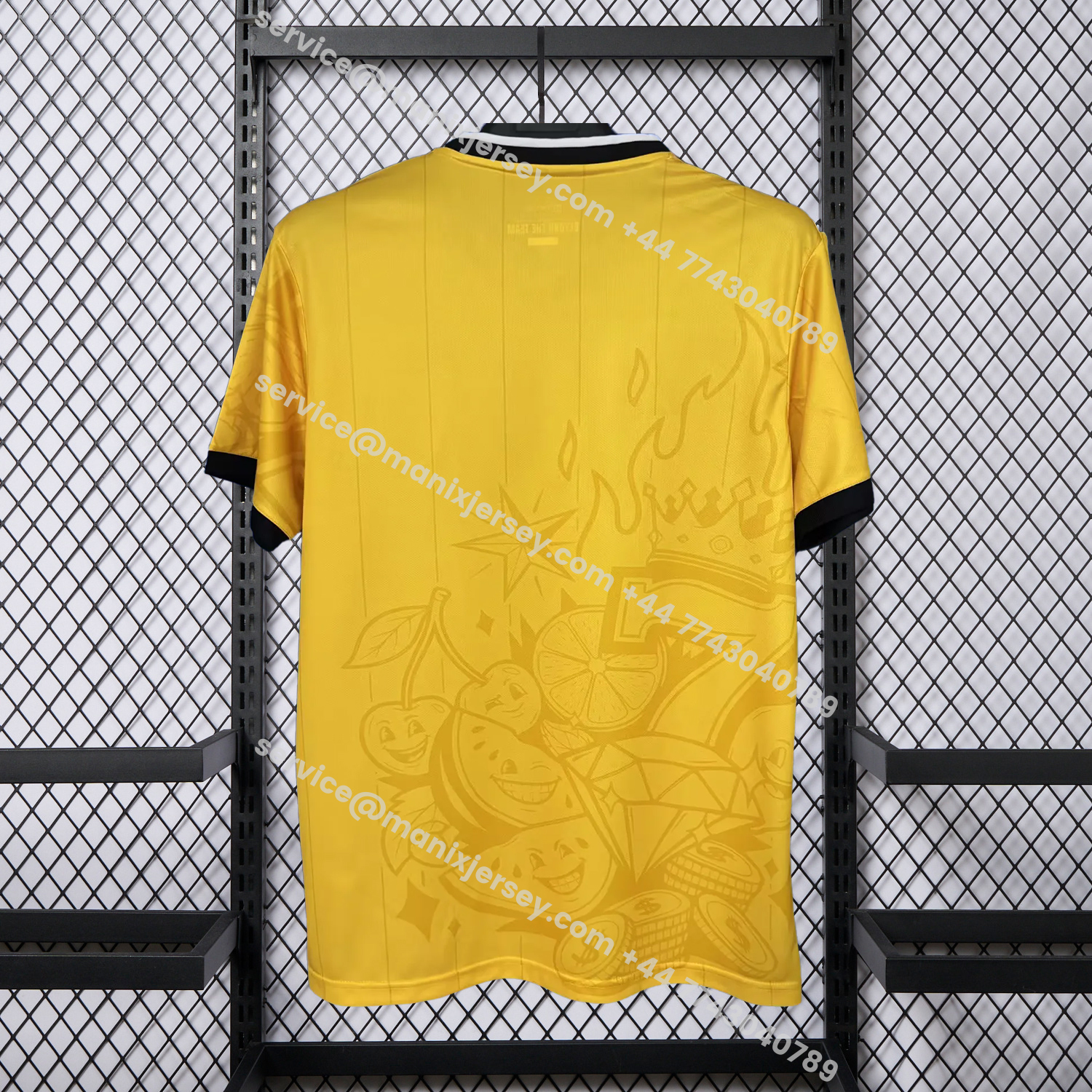 ManixJersey.com | Italy 2026 BGAMING Special Yellow Jersey - Fans Version -Customize Name, Number and Patch | Worldwide Shipping