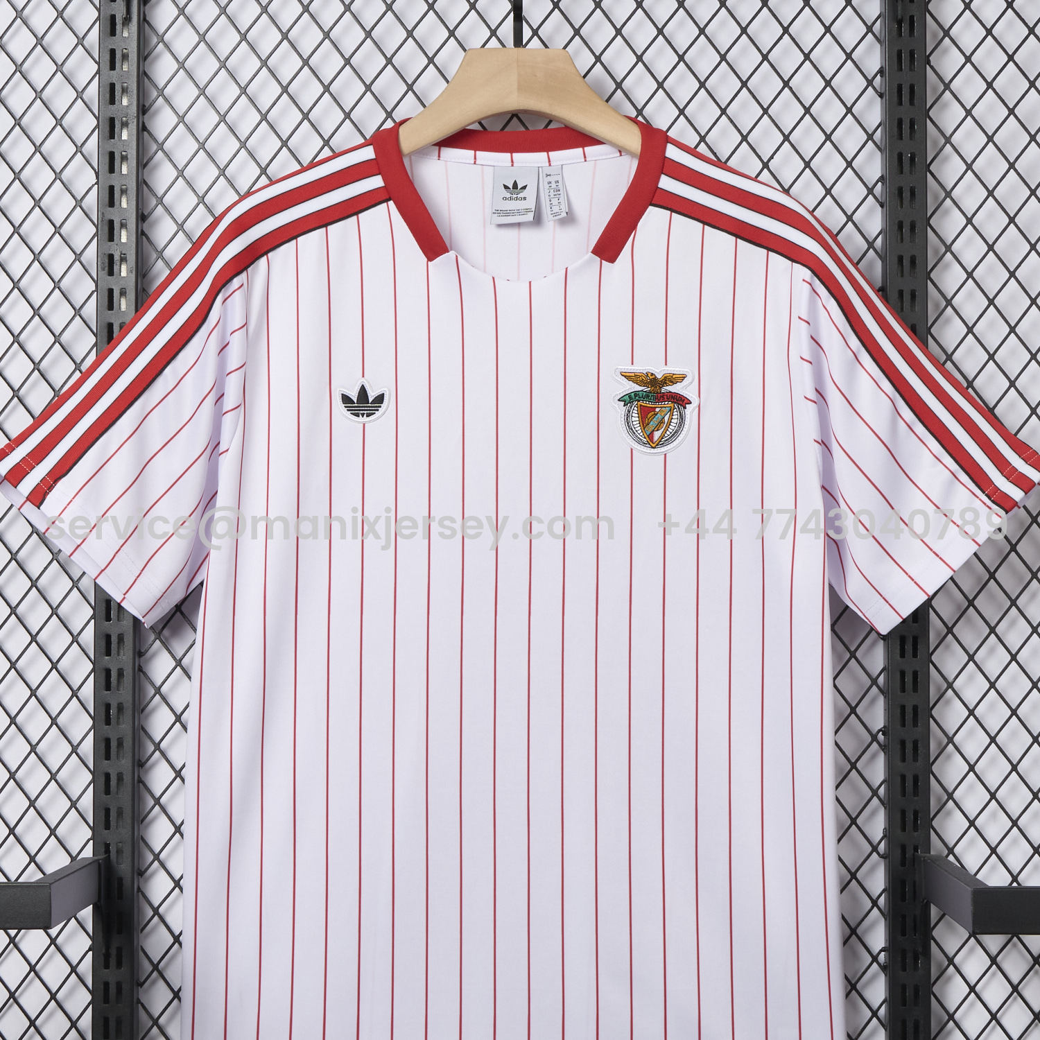 ManixJersey.com | Benfica 25-26 Icon Range Travel Special Edition Jersey - Fans Version -Customize Name, Number and Patch | Worldwide Shipping