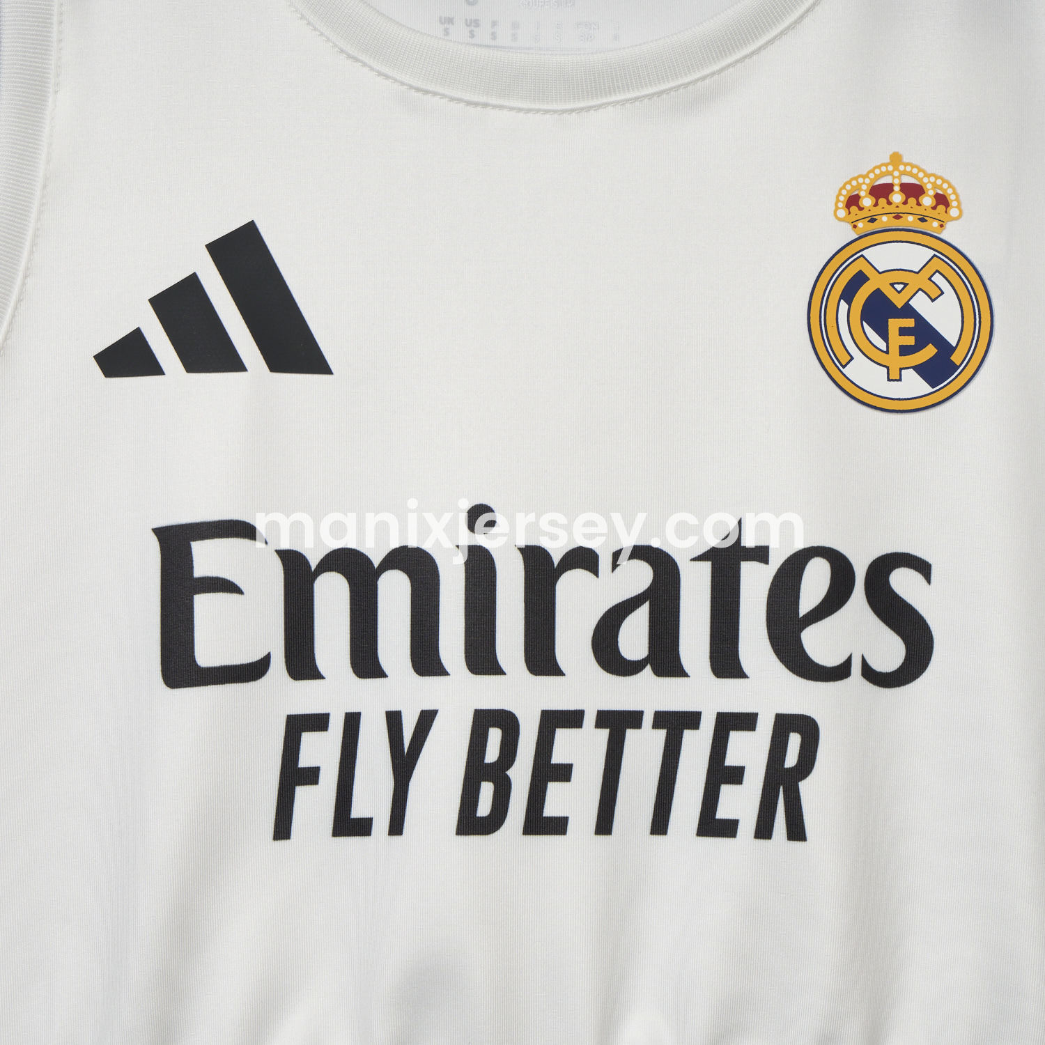 ManixJersey.com | Women's Real Madrid 25-26 Home Yoga Vest -Customize Name, Number and Patch | Worldwide Shipping