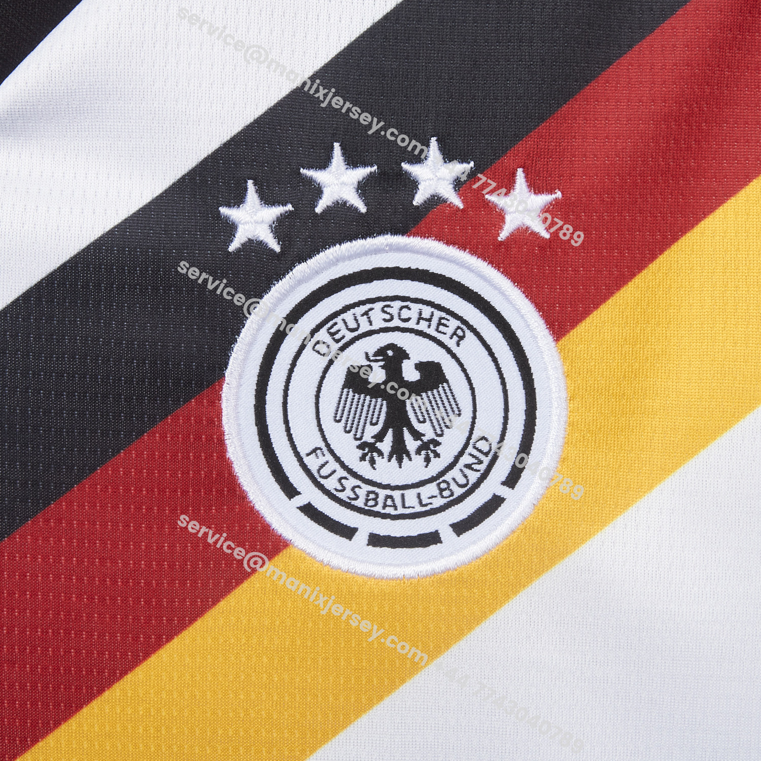 ManixJersey.com | Women's Germany 2026 Home Cropped Jersey -Customize Name, Number and Patch | Worldwide Shipping