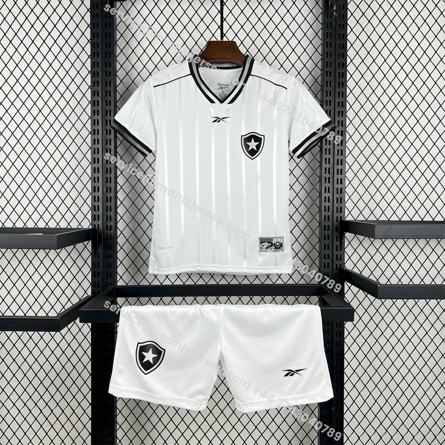 ManixJersey.com | Botafogo 25-26 Third Unsponsored Kids Kit -Customize Name, Number and Patch | Worldwide Shipping