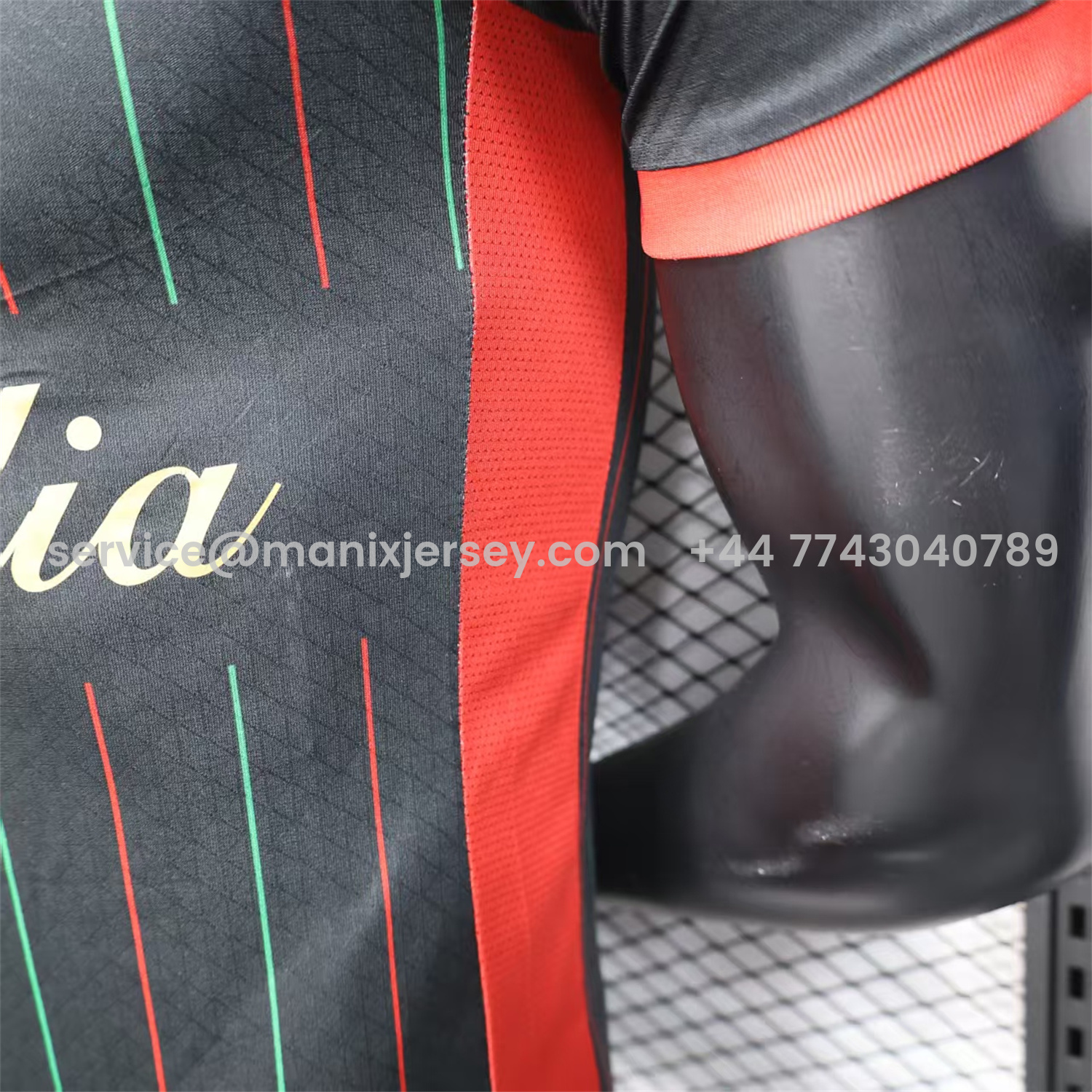 ManixJersey.com | Club Deportivo Palestino Palestine 25-26 Black Special Jersey - Player Version -Customize Name, Number and Patch | Worldwide Shipping