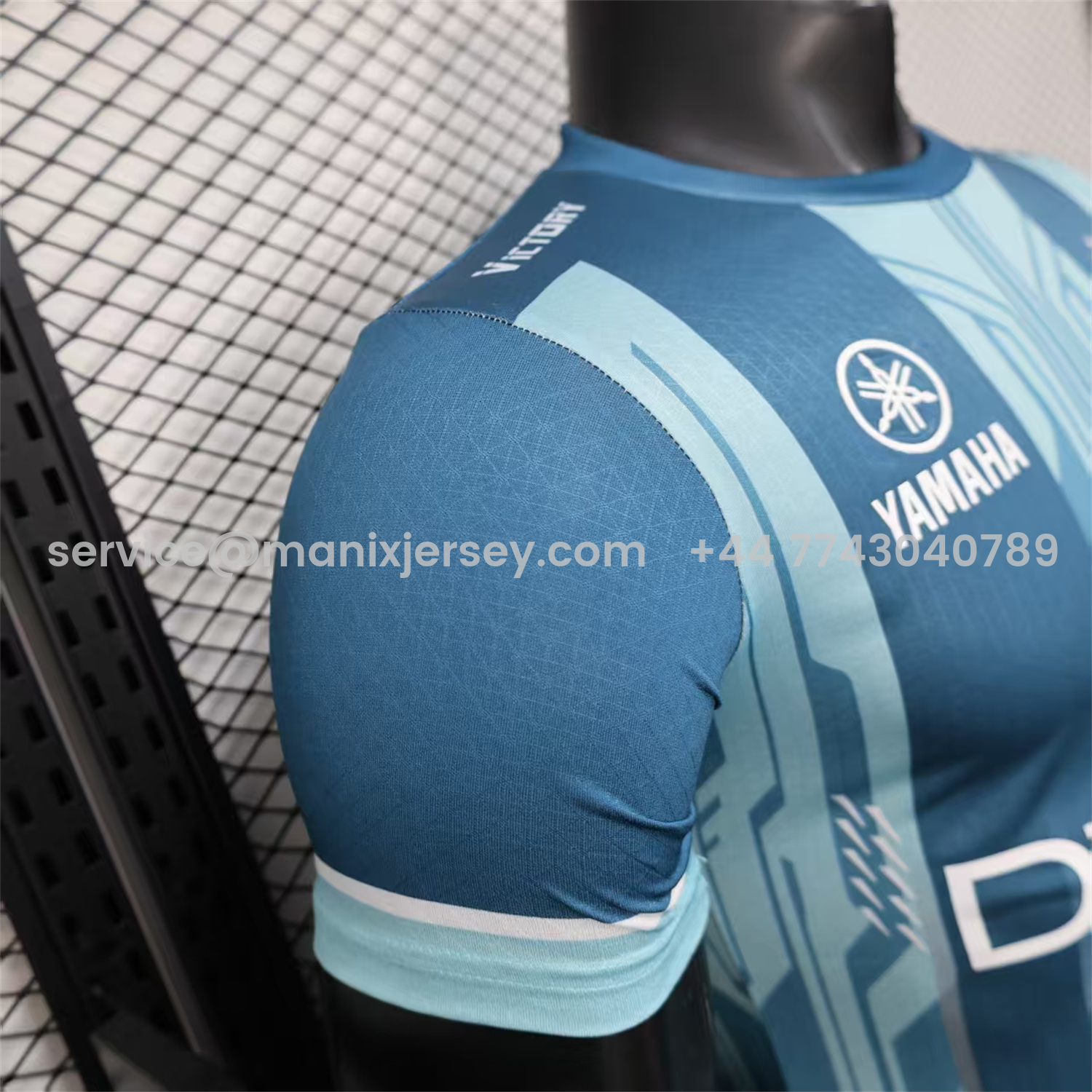 ManixJersey.com | Marseille 25-26 Blue Stripes Special Jersey - Player Version -Customize Name, Number and Patch | Worldwide Shipping