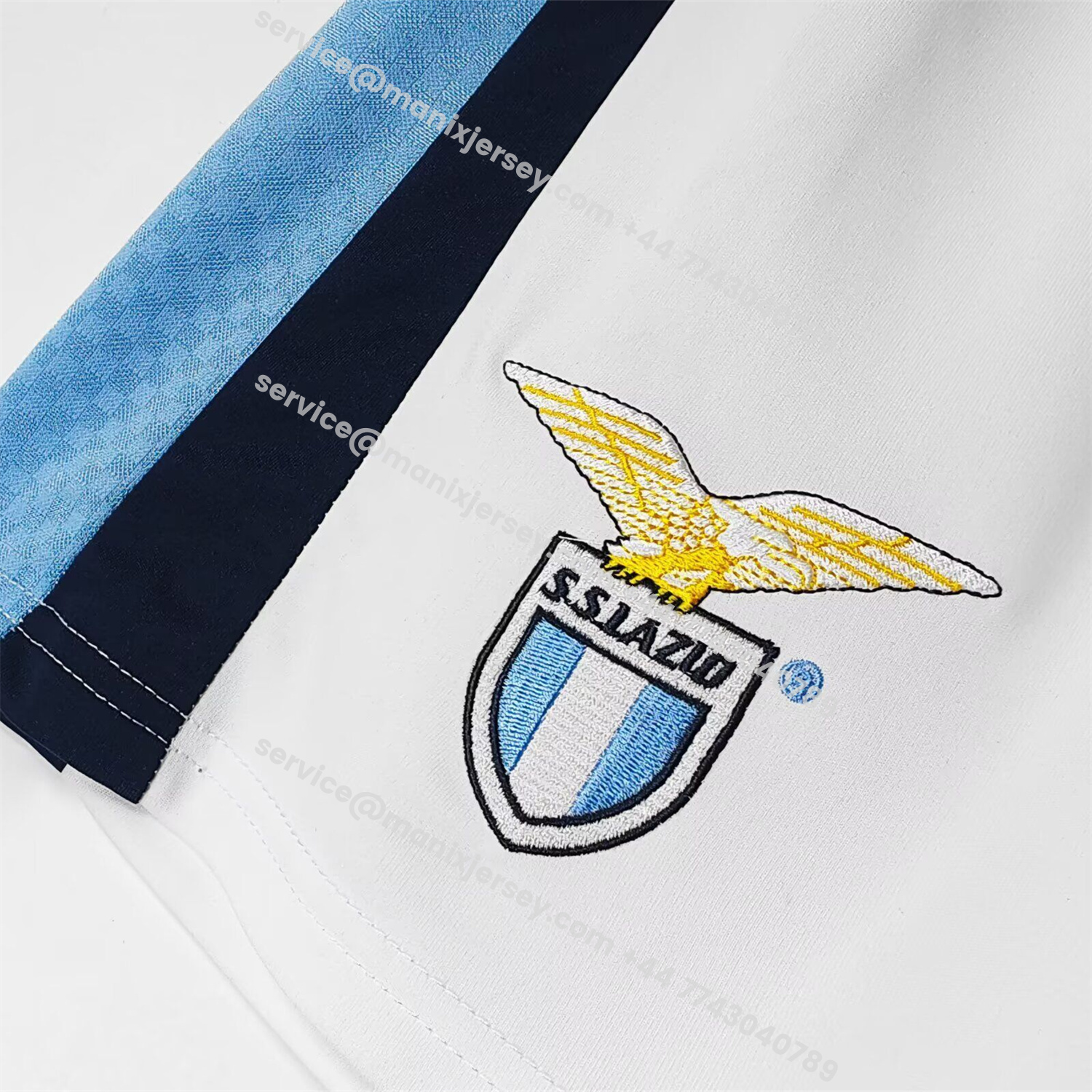 ManixJersey.com | Retro Lazio 1996-97 Home Kids Kit -Customize Name, Number and Patch | Worldwide Shipping