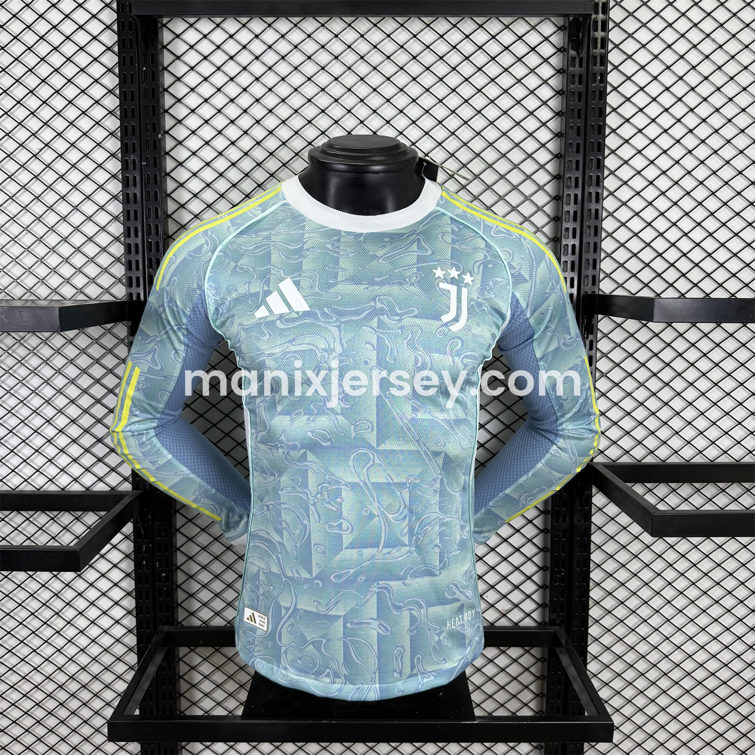 ManixJersey.com | Juventus 25-26 Away Long Sleeves Jersey - Player Version -Customize Name, Number and Patch | Worldwide Shipping