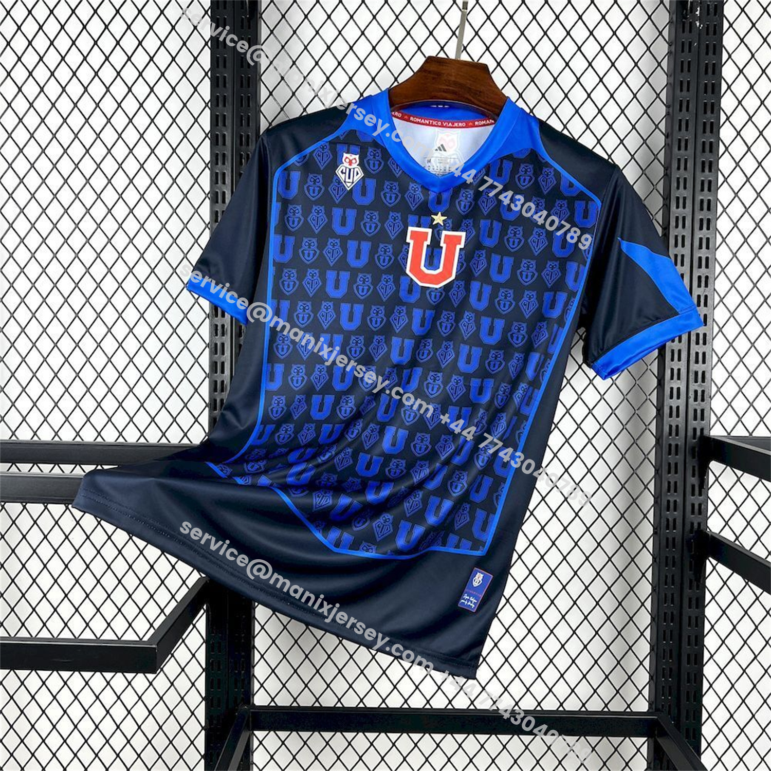 ManixJersey.com | Universidad de Chile 25-26 Deep Blue Special Jersey - Fans Version -Customize Name, Number and Patch | Worldwide Shipping