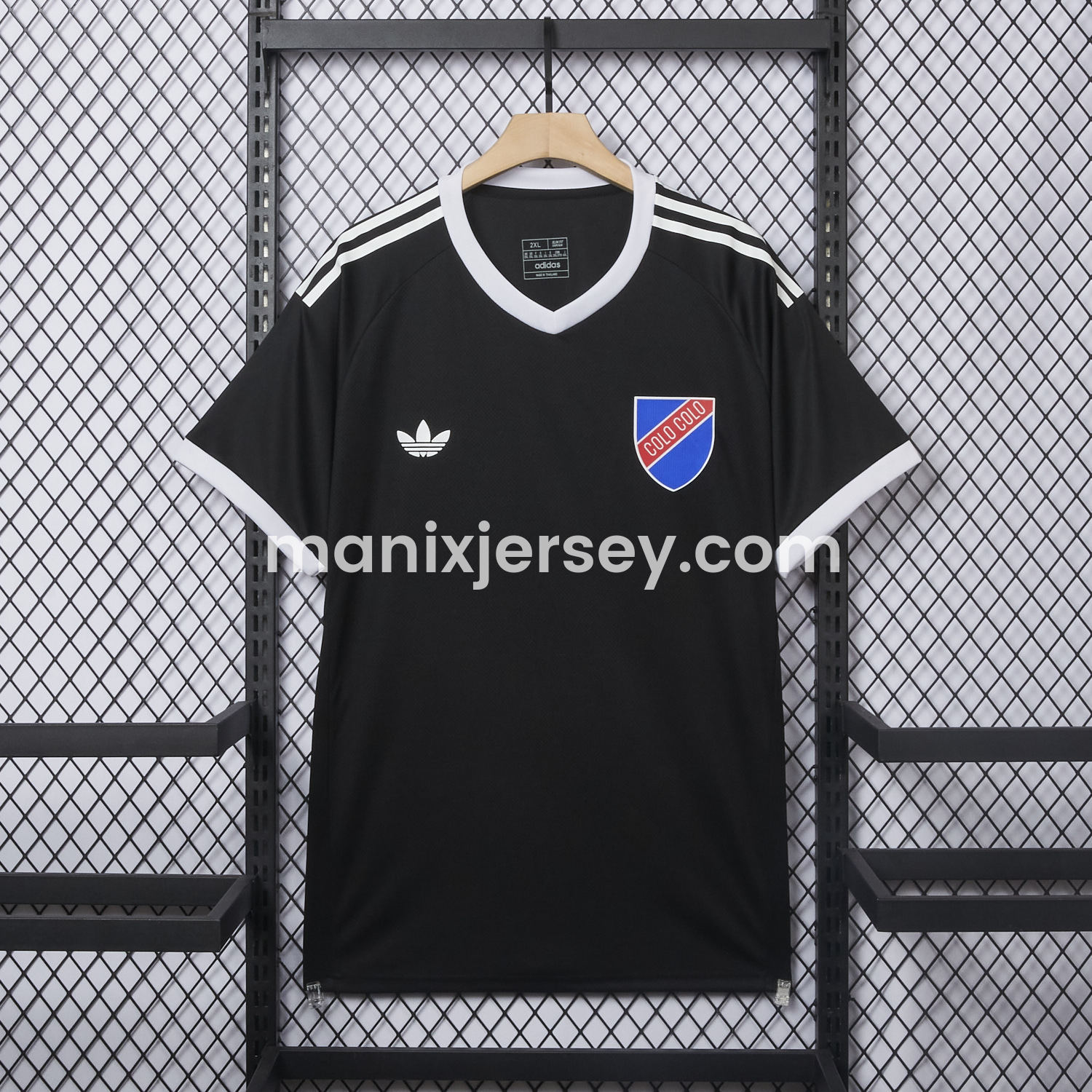 ManixJersey.com | Colo Colo 25-26 100th Anniversary Goalkeeper Jersey - Fans Version -Customize Name, Number and Patch | Worldwide Shipping