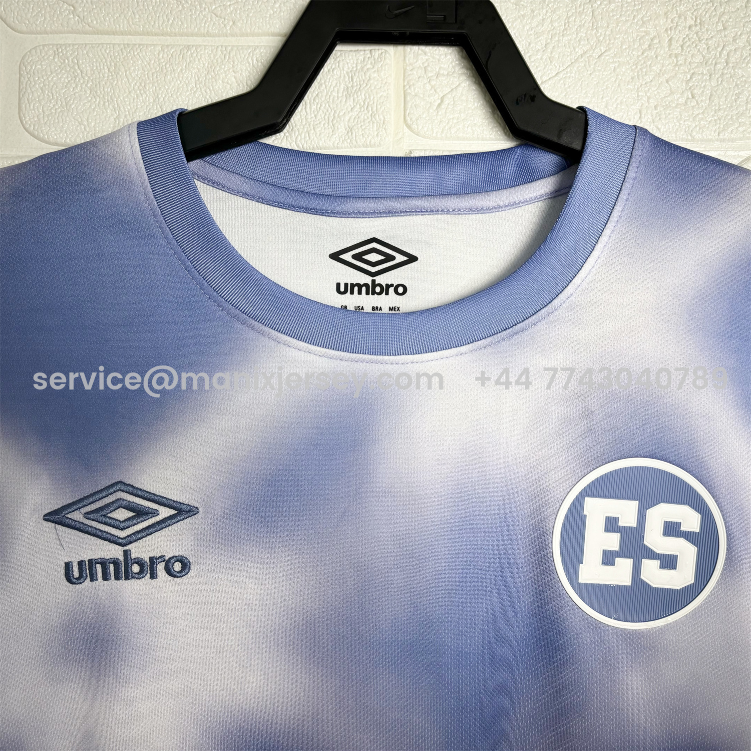 ManixJersey.com | El Salvador 2025-26 Blue Pre-Match Jersey - Fans Version -Customize Name, Number and Patch | Worldwide Shipping