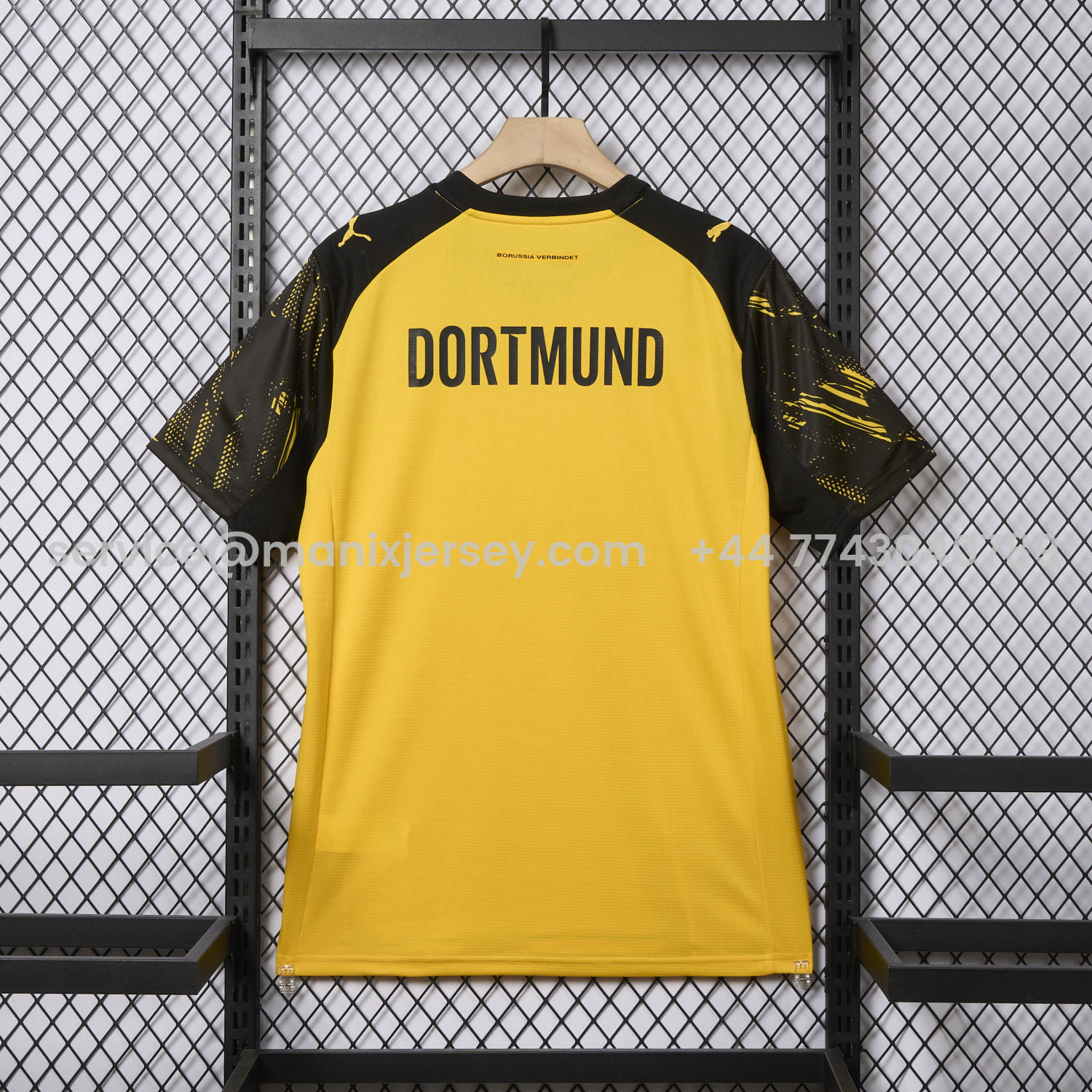 ManixJersey.com | Dortmund 25-26 Home Jersey - Fans Version -Customize Name, Number and Patch | Worldwide Shipping