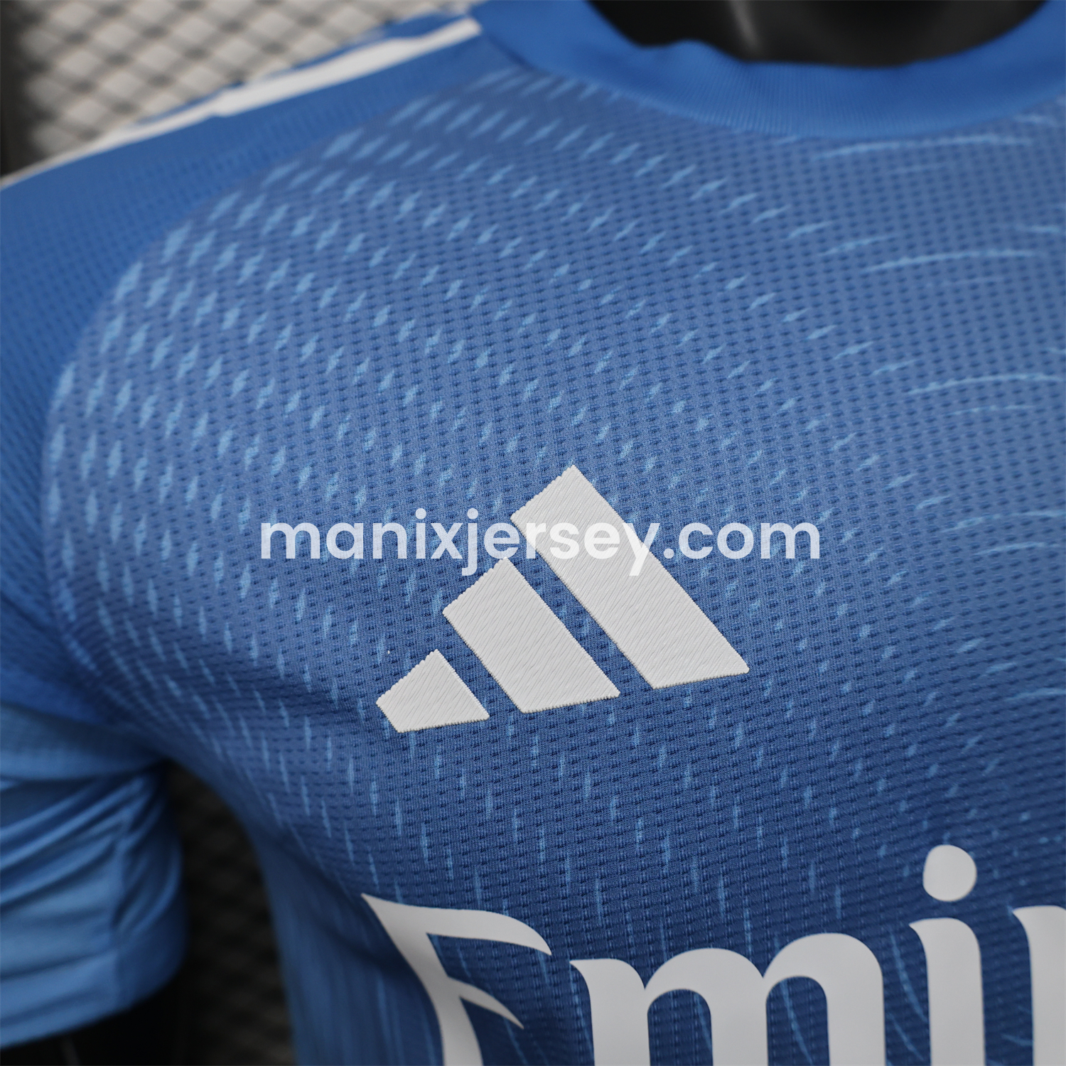 ManixJersey.com | Real Madrid 25-26 Blue Goalkeeper Jersey - Player Version -Customize Name, Number and Patch | Worldwide Shipping