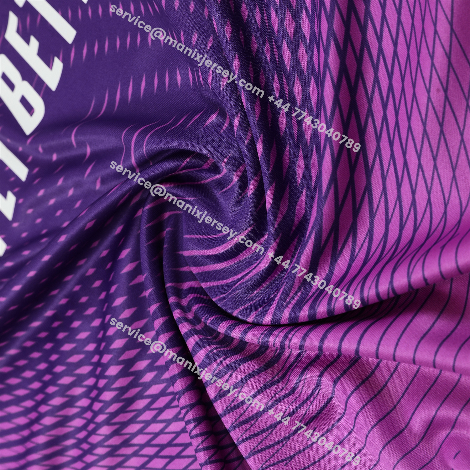 ManixJersey.com | Real Madrid 25-26 Longt-Sleeve Training Set - Purple Top & Purple Shorts -Customize Name, Number and Patch | Worldwide Shipping