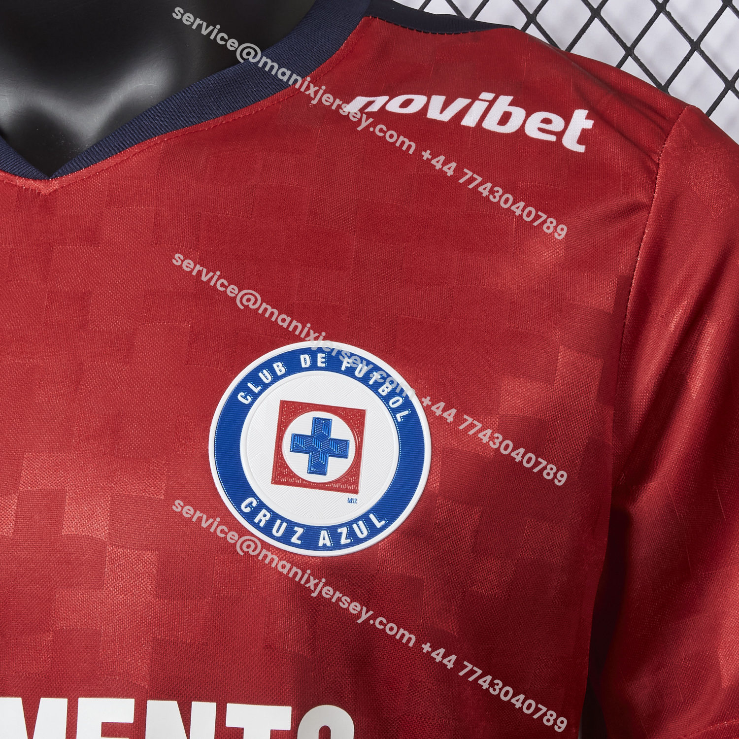 ManixJersey.com | Cruz Azul 25-26 Goalkeeper Red Jersey - Player Version -Customize Name, Number and Patch | Worldwide Shipping