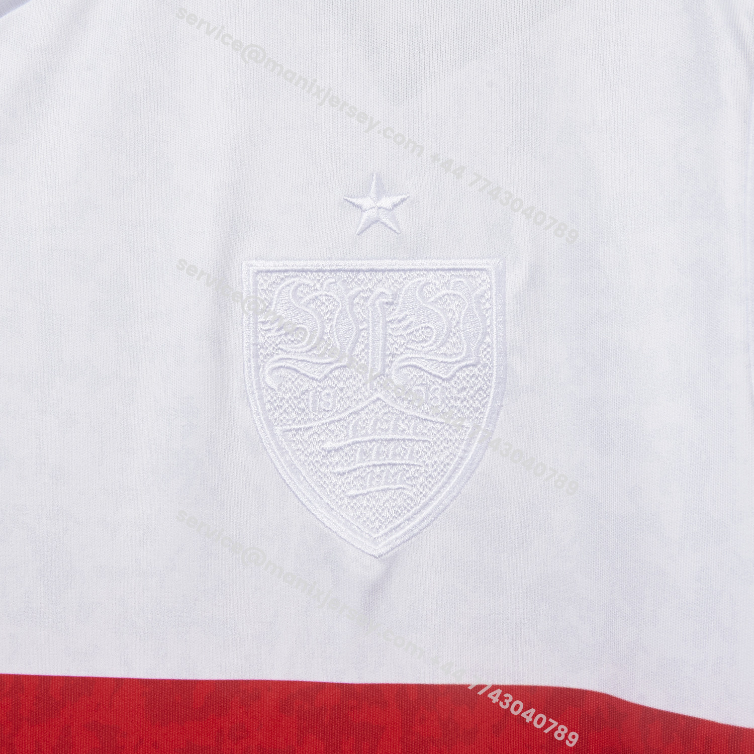 ManixJersey.com | 【Embroidered Team Badge】Stuttgart 25-26 100th Anniversary Jersey - Fans Version -Customize Name, Number and Patch | Worldwide Shipping