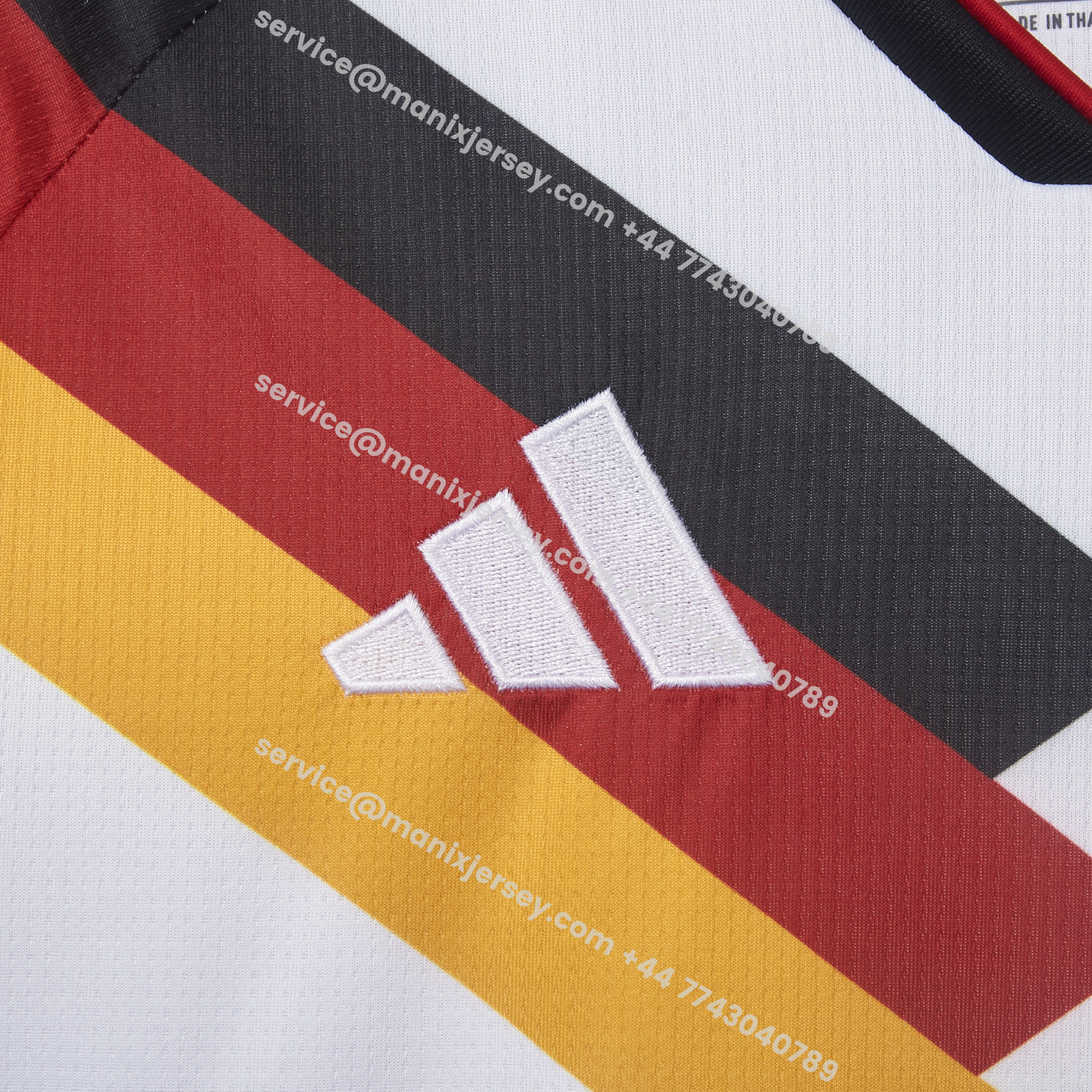 ManixJersey.com | Germany 2026 Home Jersey - Fans Version -Customize Name, Number and Patch | Worldwide Shipping