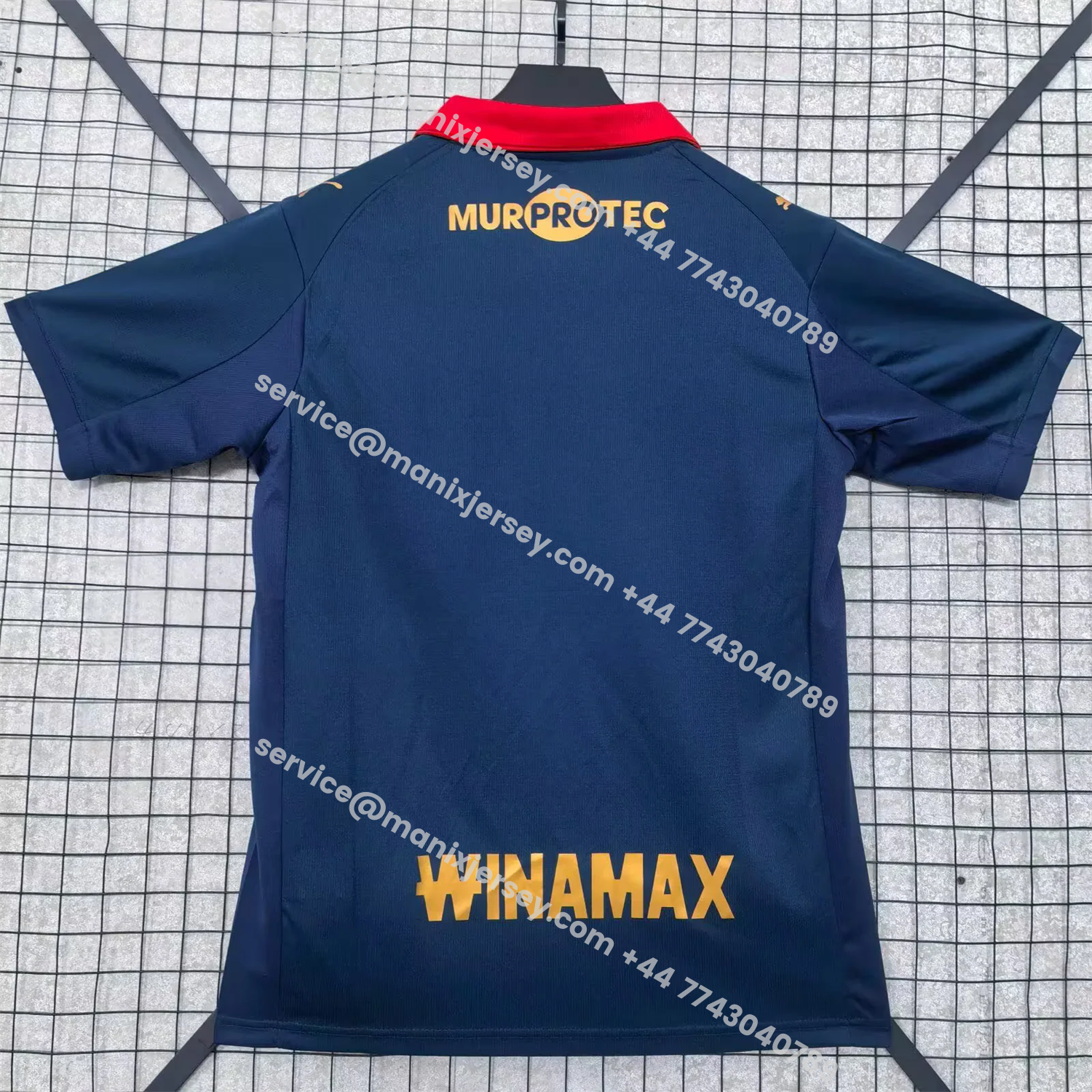 ManixJersey.com | RC Lens 25-26 St. Barbara's Day Deep Blue Jersey - Fans Version -Customize Name, Number and Patch | Worldwide Shipping