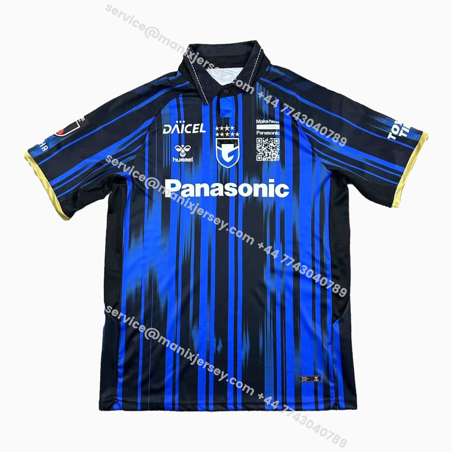ManixJersey.com | Gamba Osaka 25-26 Home Jersey - Fans Version -Customize Name, Number and Patch | Worldwide Shipping