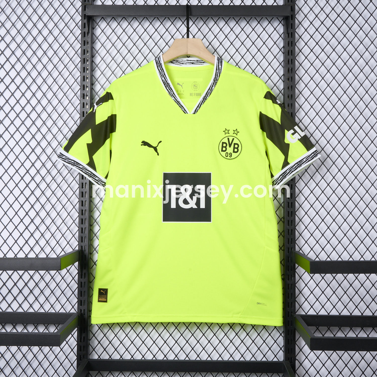 ManixJersey.com | Dortmund 24-25 Yellow Alert Special Edition Jersey - Fans Version -Customize Name, Number and Patch | Worldwide Shipping