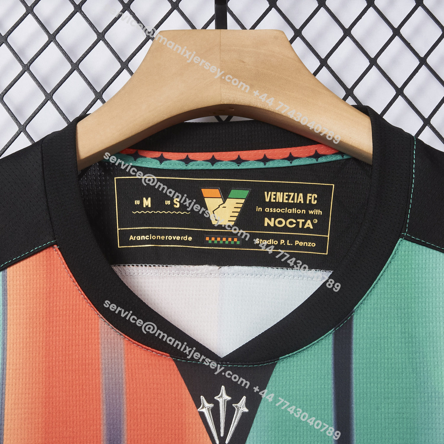 ManixJersey.com | Venezia FC 25-26 Orange And Green Special Jersey - Fans Version -Customize Name, Number and Patch | Worldwide Shipping