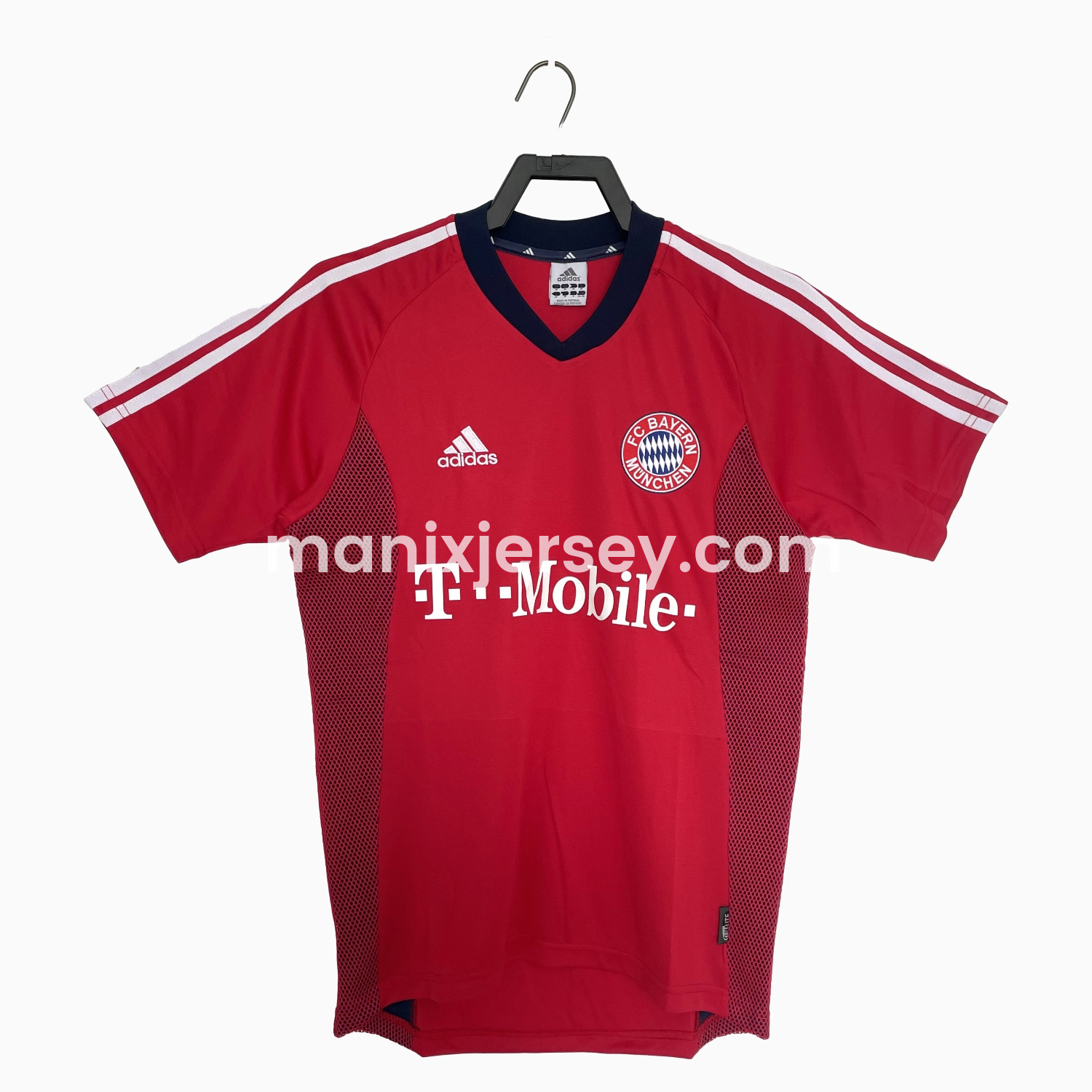 ManixJersey.com | Retro Bayern Munich 2002-03 Home European Jersey -Customize Name, Number and Patch | Worldwide Shipping