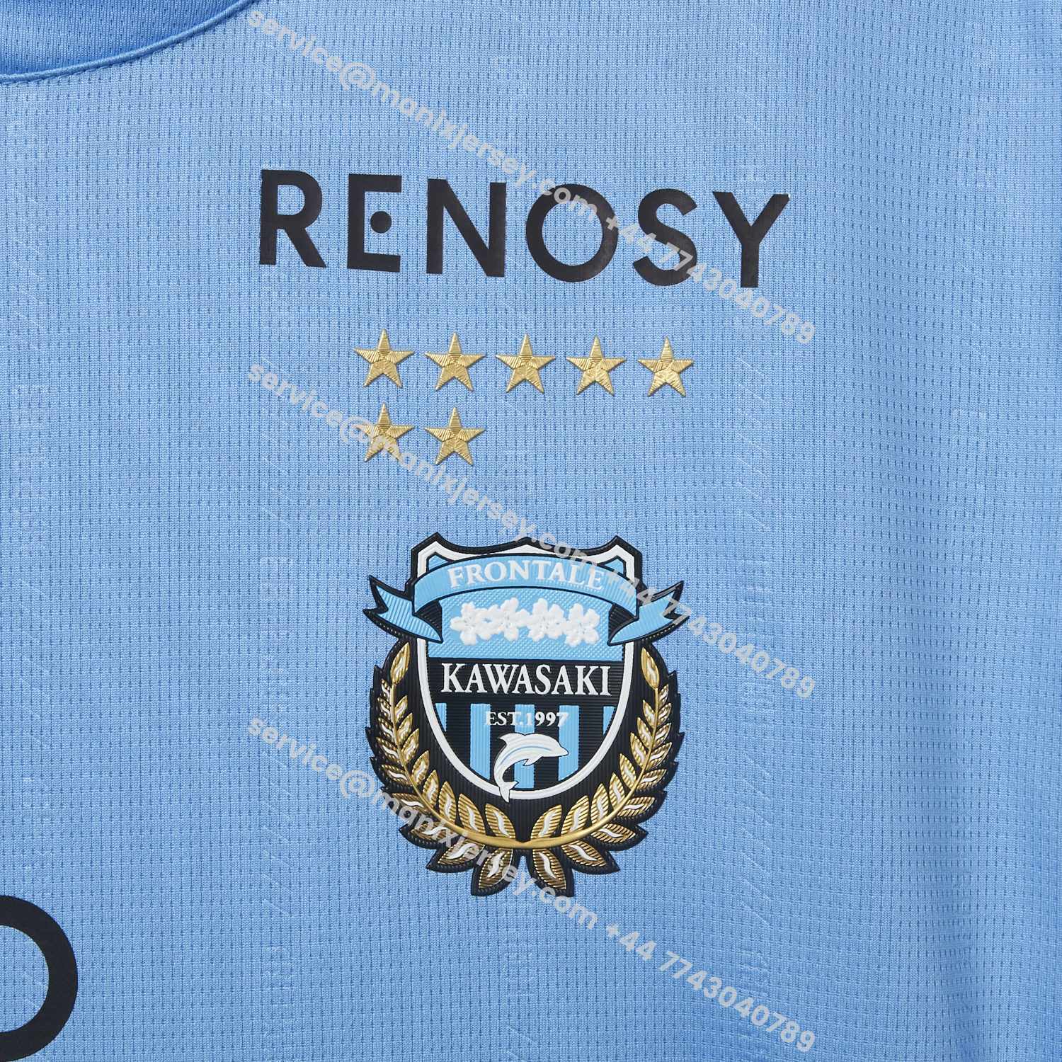 ManixJersey.com | Kawasaki Frontale 25-26 Home Jersey - Fans Version -Customize Name, Number and Patch | Worldwide Shipping