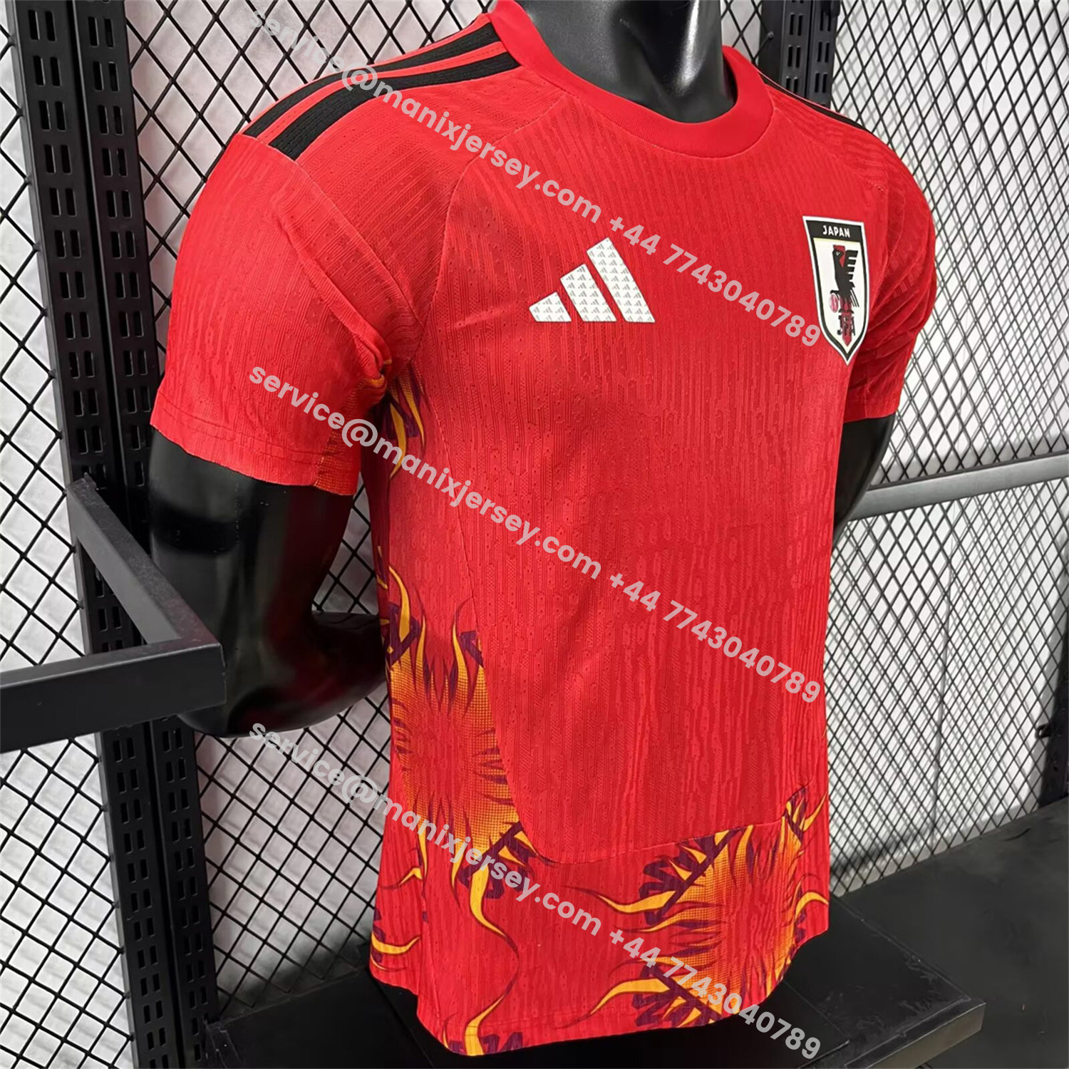 ManixJersey.com | Japan 2026 Goalkeeper Red Jersey - Player Version -Customize Name, Number and Patch | Worldwide Shipping