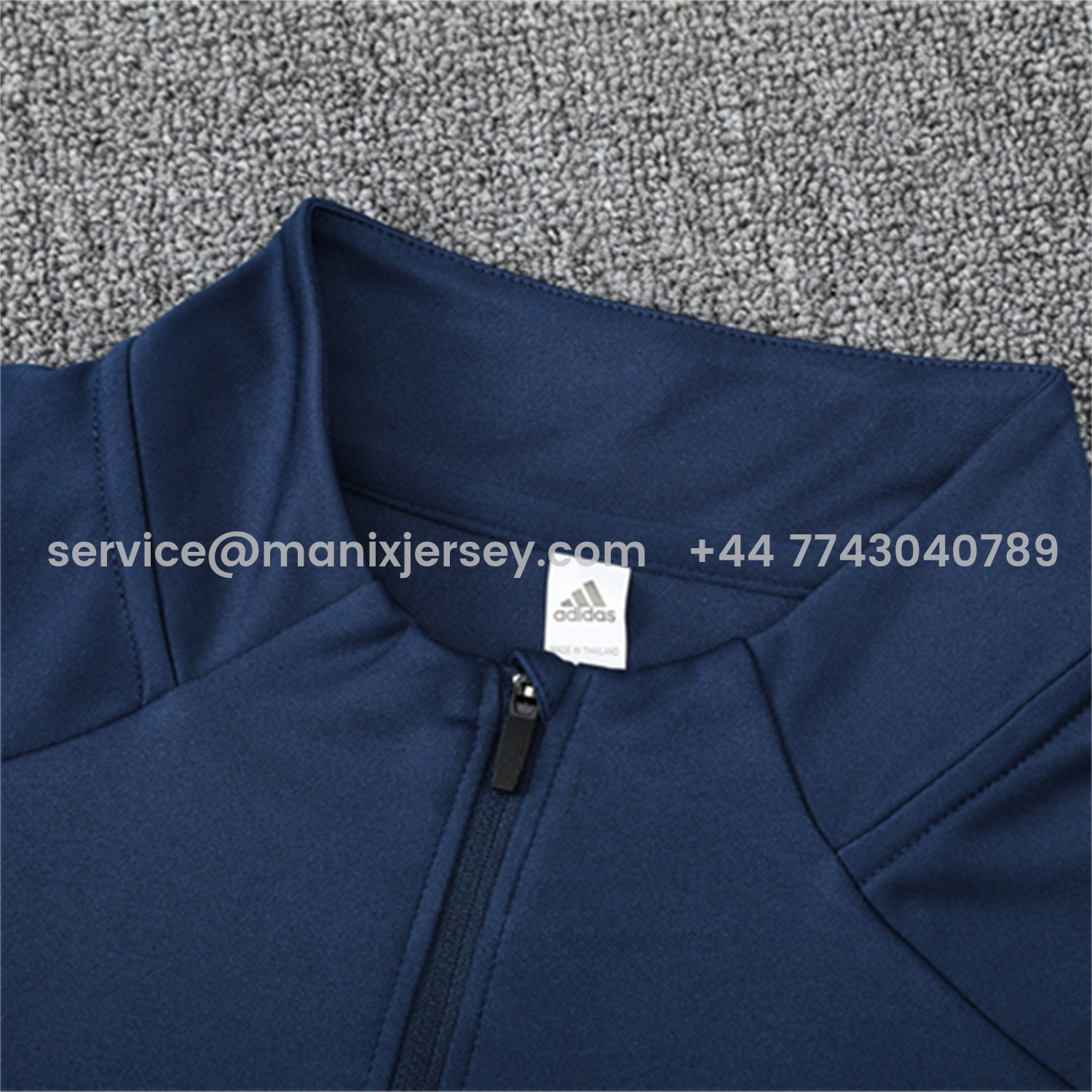 ManixJersey.com | Arsenal 25-26 Kids Long Sleeve Training Set - Royal Blue Top & Royal Blue Pants -Customize Name, Number and Patch | Worldwide Shipping