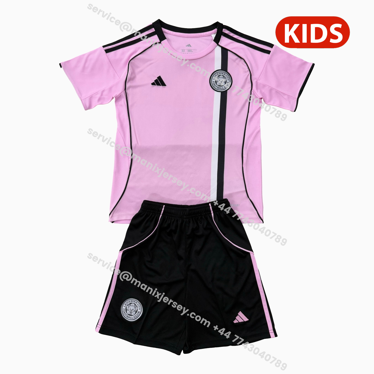 ManixJersey.com | Leicester City 25-26 Third Kids Kit -Customize Name, Number and Patch | Worldwide Shipping