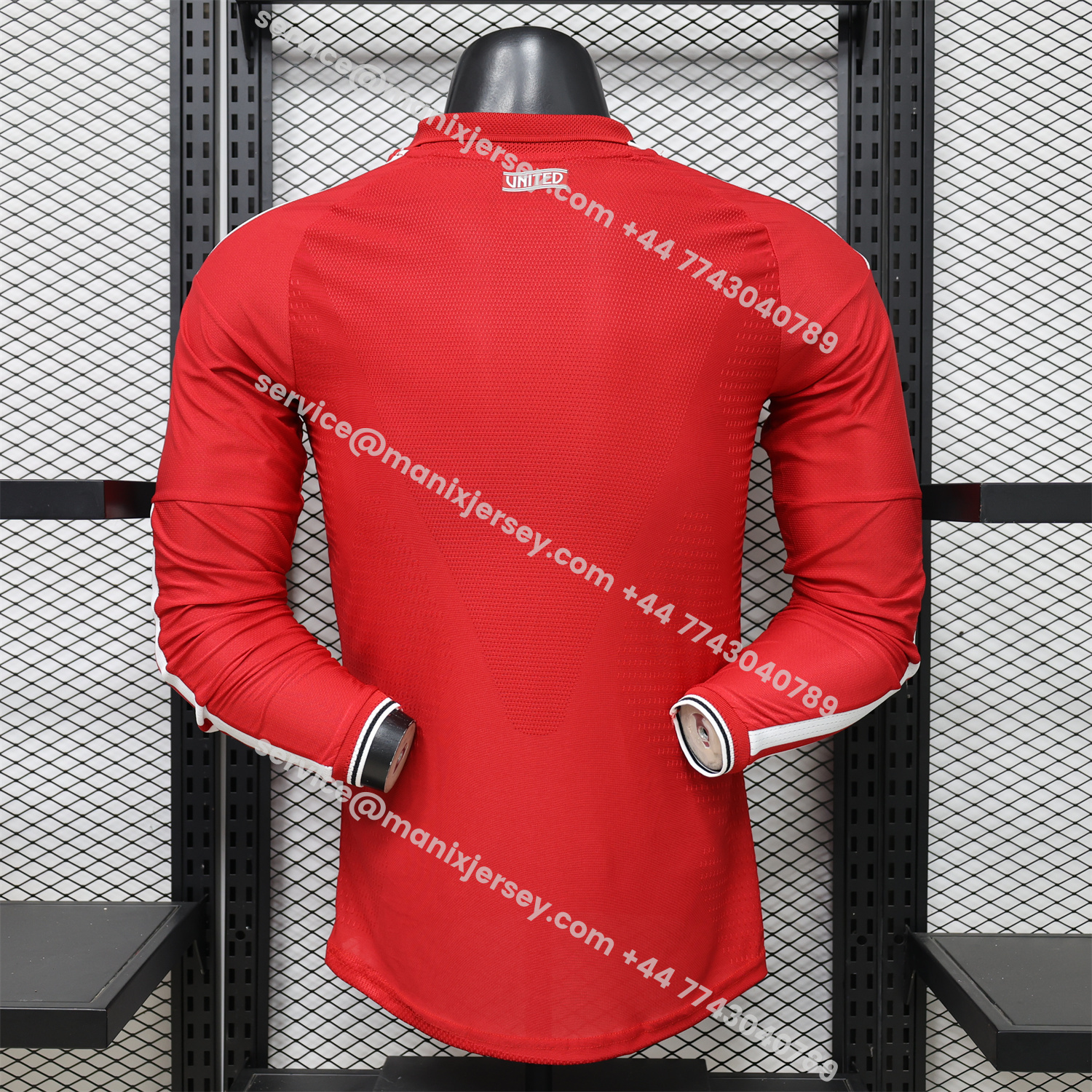 Manchester United 26-27 Home Long Sleeves Jersey - Player Version:football jersey mysite: unitedjerseyfootball 邓江浪:football
