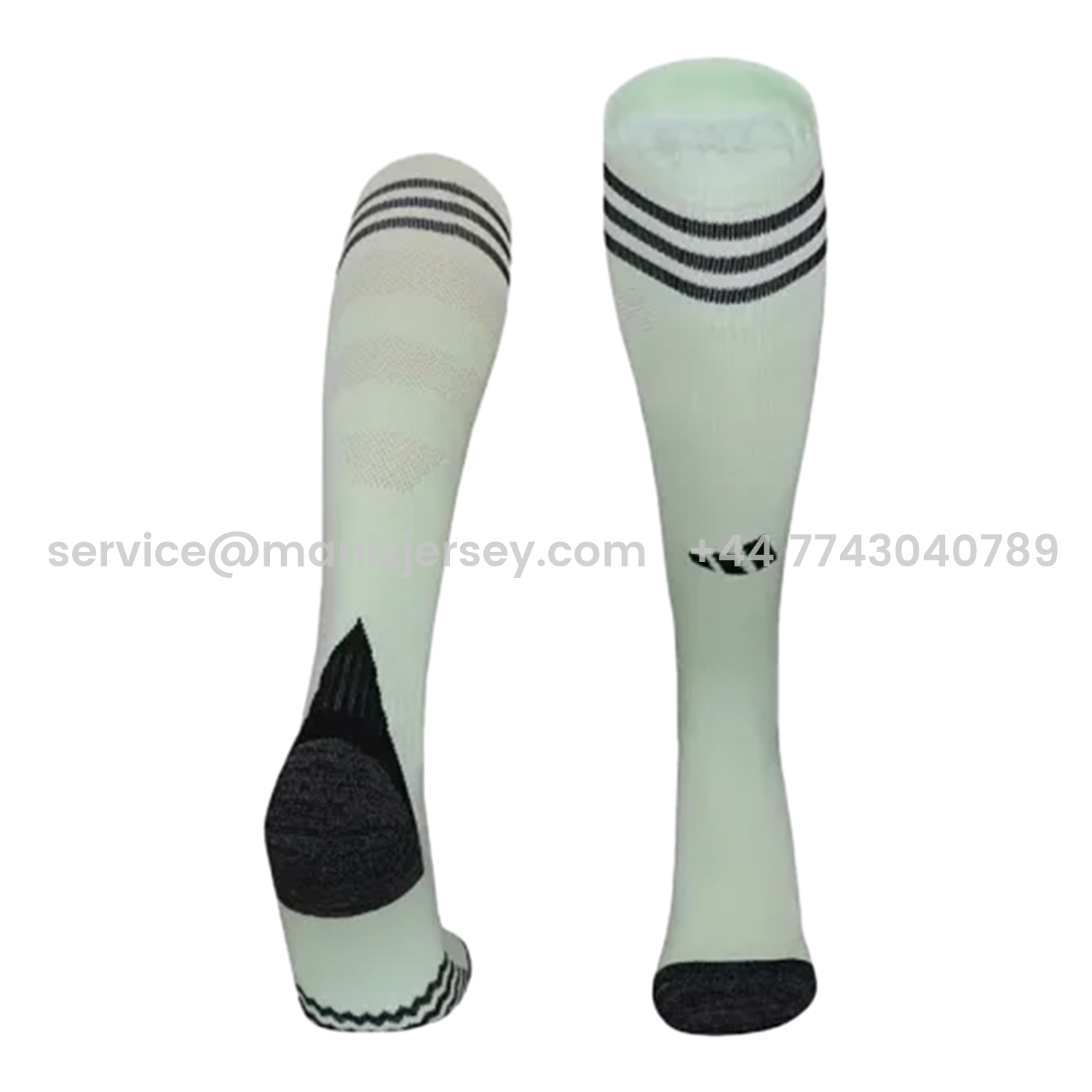 ManixJersey.com | Bayern Munich 25-26 Goalkeeper Socks - White -Customize Name, Number and Patch | Worldwide Shipping