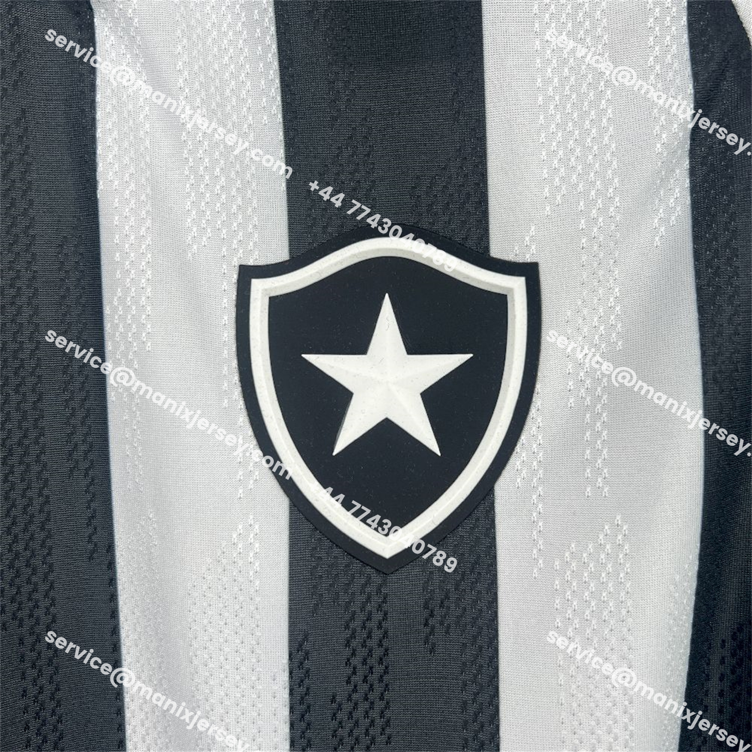 ManixJersey.com | Women's Botafogo 25-26 Home Unsponsored Jersey -Customize Name, Number and Patch | Worldwide Shipping