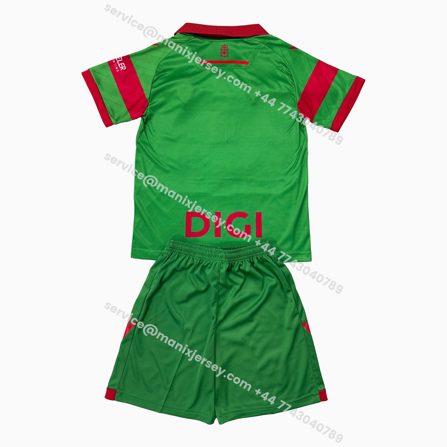 ManixJersey.com | Osasuna 25-26 Away Men's Adult Jersey Set - Fans Version -Customize Name, Number and Patch | Worldwide Shipping