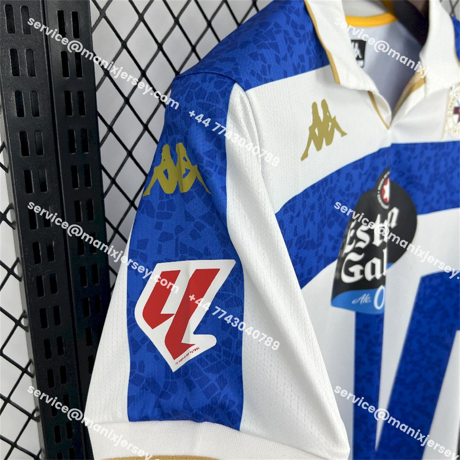 ManixJersey.com | Deportivo de La Coruña 25-26 Home Jersey - Fans Version -Customize Name, Number and Patch | Worldwide Shipping