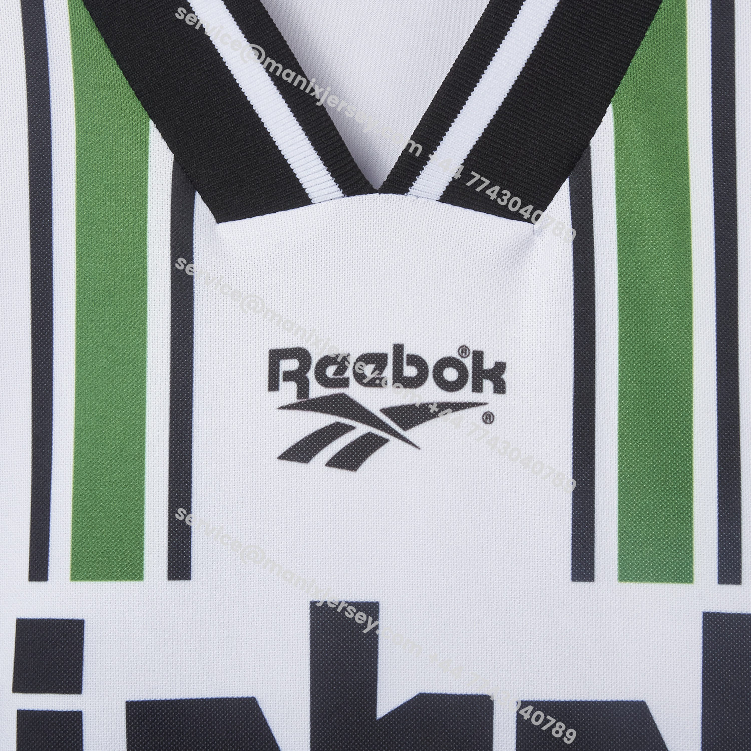 ManixJersey.com | Retro Borussia Mönchengladbach 1996-97 Jersey -Customize Name, Number and Patch | Worldwide Shipping