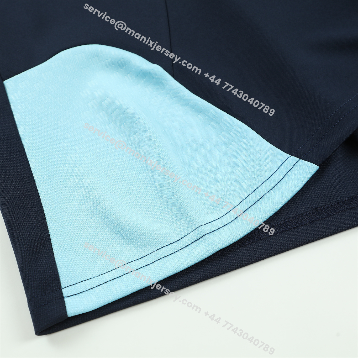 ManixJersey.com | Argentina 2026 Kids Long Sleeve Training Set - Blue Black Top & Pants -Customize Name, Number and Patch | Worldwide Shipping