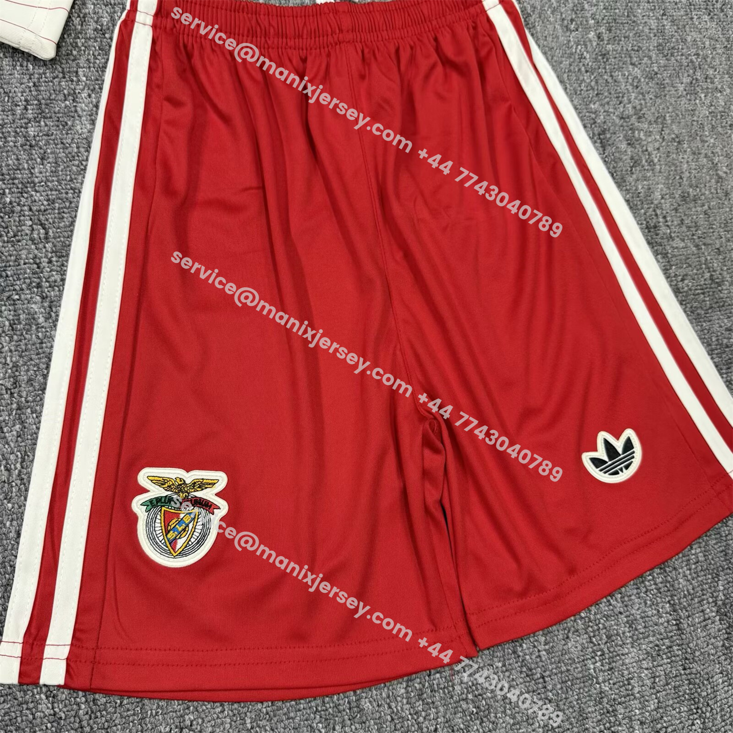 ManixJersey.com | Benfica 25-26 Icon Range Travel White Special Edition Kids Kit -Customize Name, Number and Patch | Worldwide Shipping