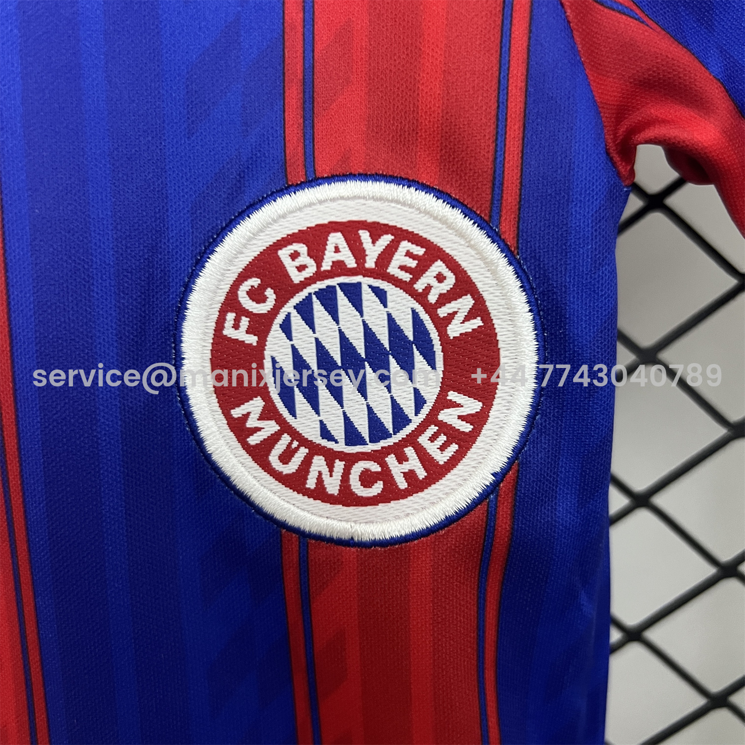 ManixJersey.com | Retro Bayern Munich 1995-97 Home Kids Kit -Customize Name, Number and Patch | Worldwide Shipping