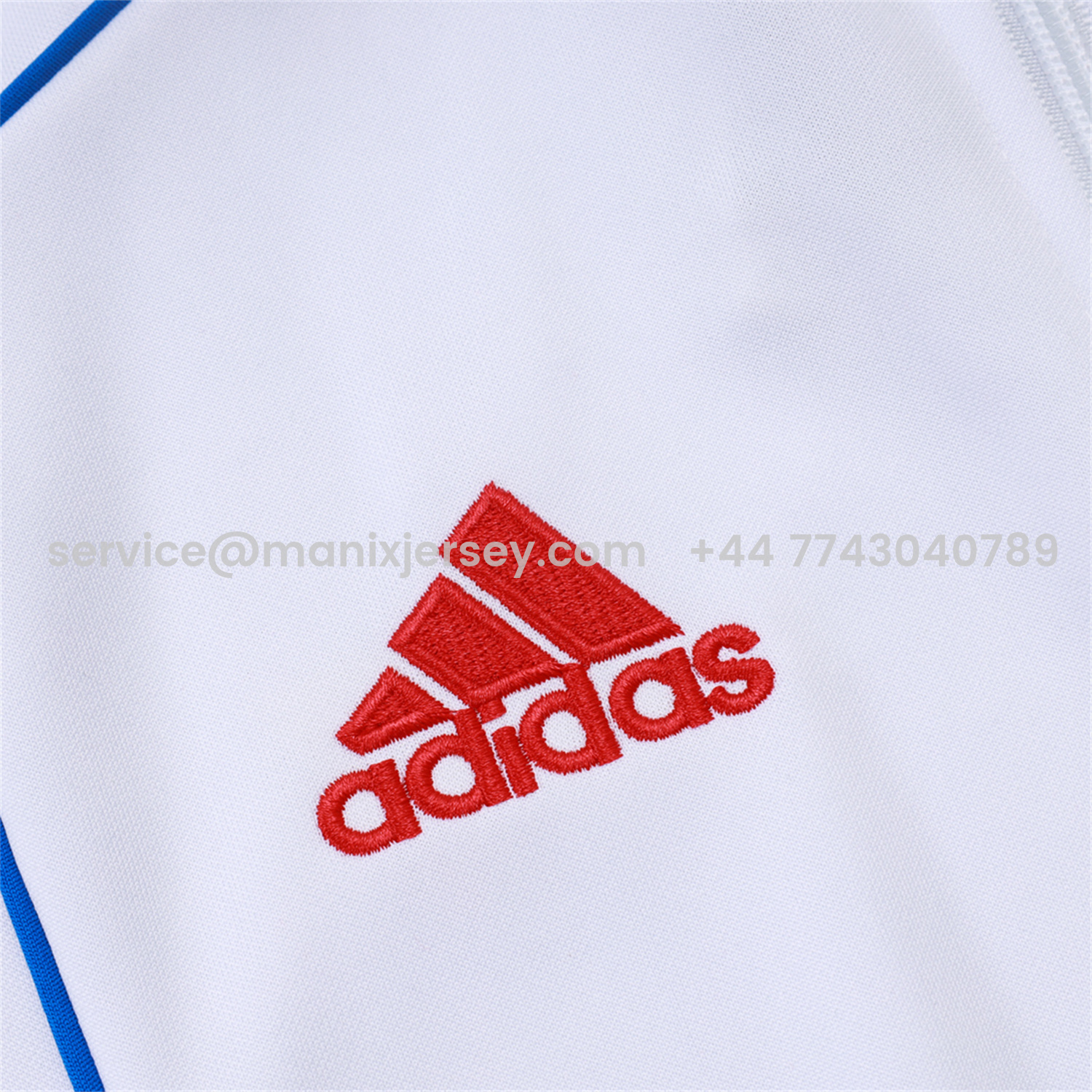 ManixJersey.com | Bayern Munich 25-26 Jacket Training Tracksuit - White Throwback Jackets & Grey Pants -Customize Name, Number and Patch | Worldwide Shipping