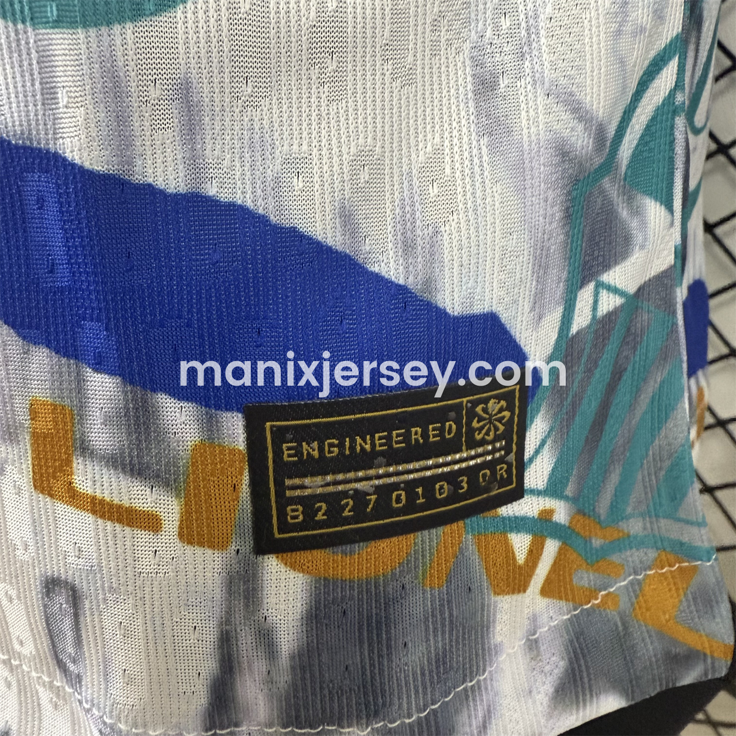 ManixJersey.com | Barcelona 25-26 Ronaldinho Photo Collage Style POLO Colorful Special Jersey - Player Version -Customize Name, Number and Patch | Worldwide Shipping