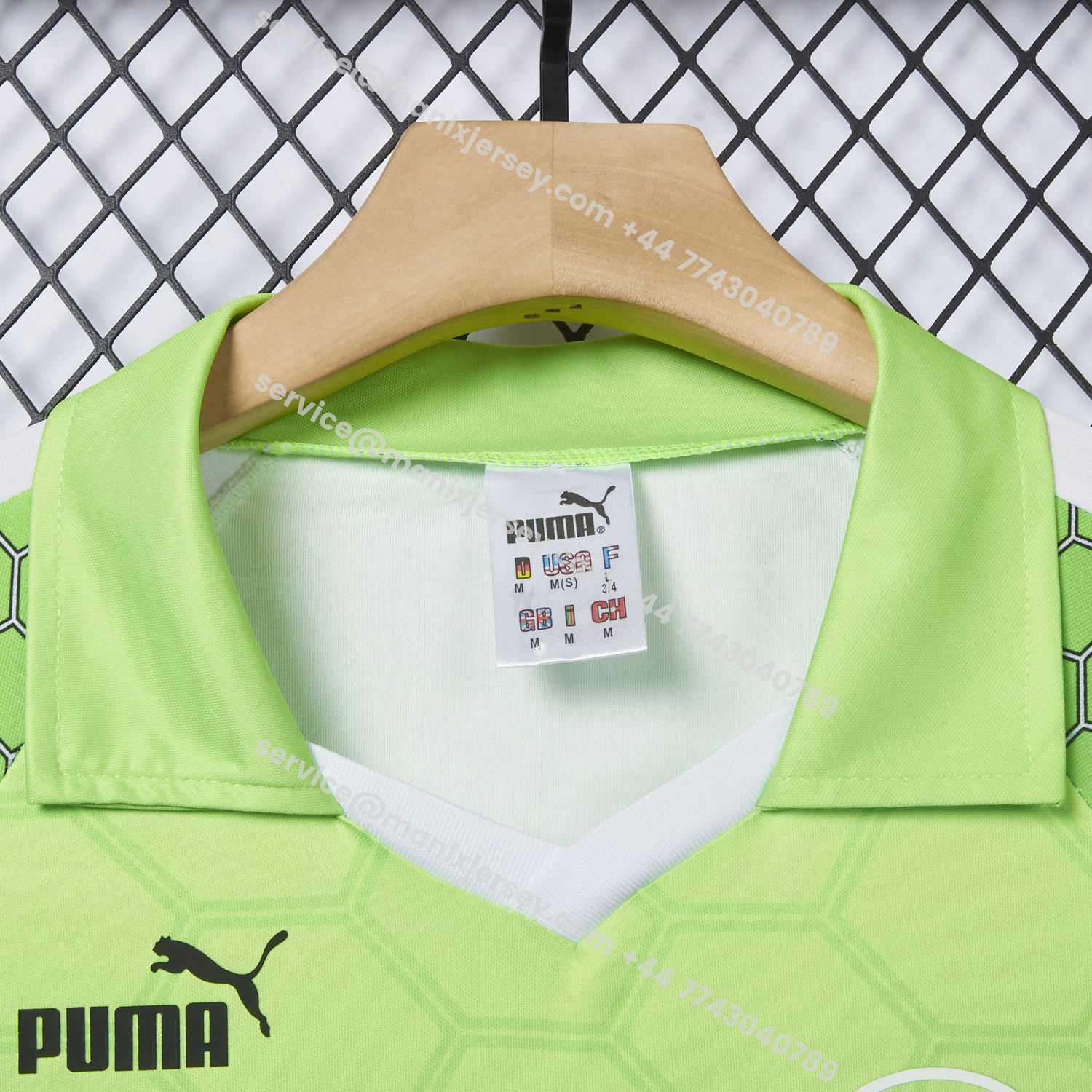 ManixJersey.com | Retro Wolfsburg 1997-98 Home Jersey -Customize Name, Number and Patch | Worldwide Shipping